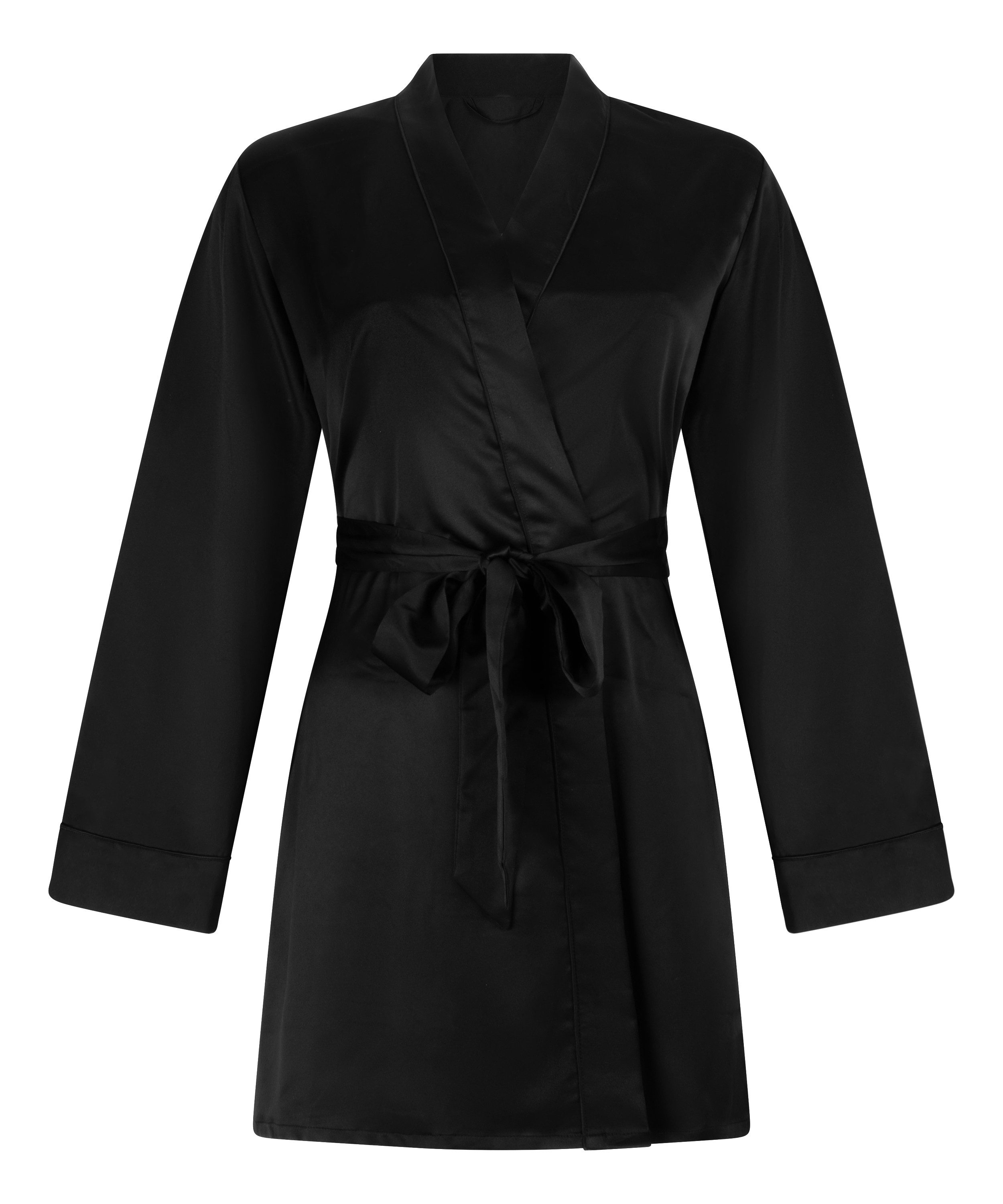 Hunkemöller Bademantel Kimono Satin – Bild 5 von 5