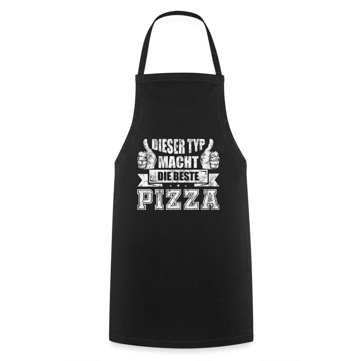 Spreadshirt Kochschürze Pizza Lustiger Spruch Pizzabäcker Italien Kochschür günstig online kaufen