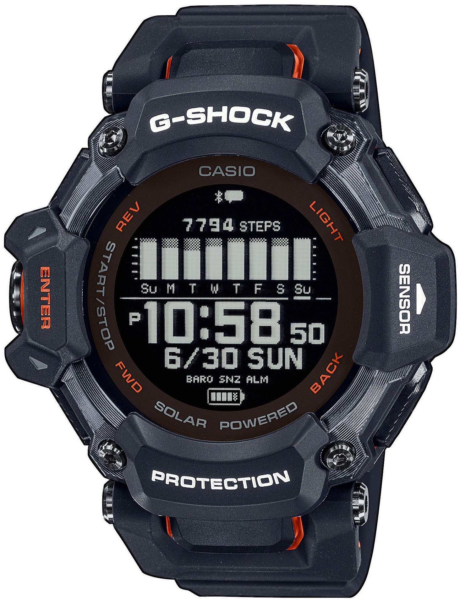 CASIO G-SHOCK GBD-H2000-1AER Solar Smartwatch