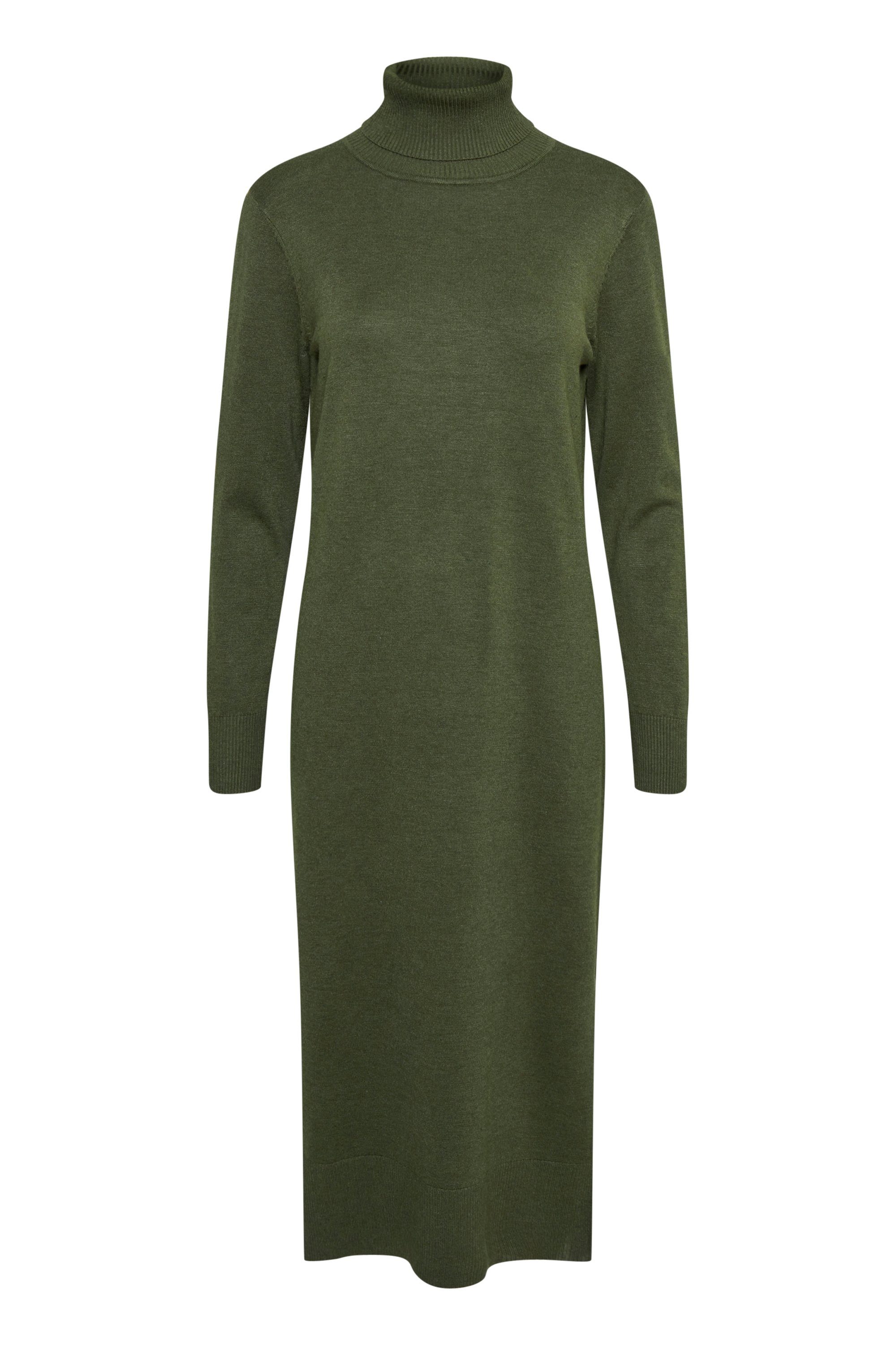 Kleid Melange Green MilaSZ Saint Tropez Strickkleid Army