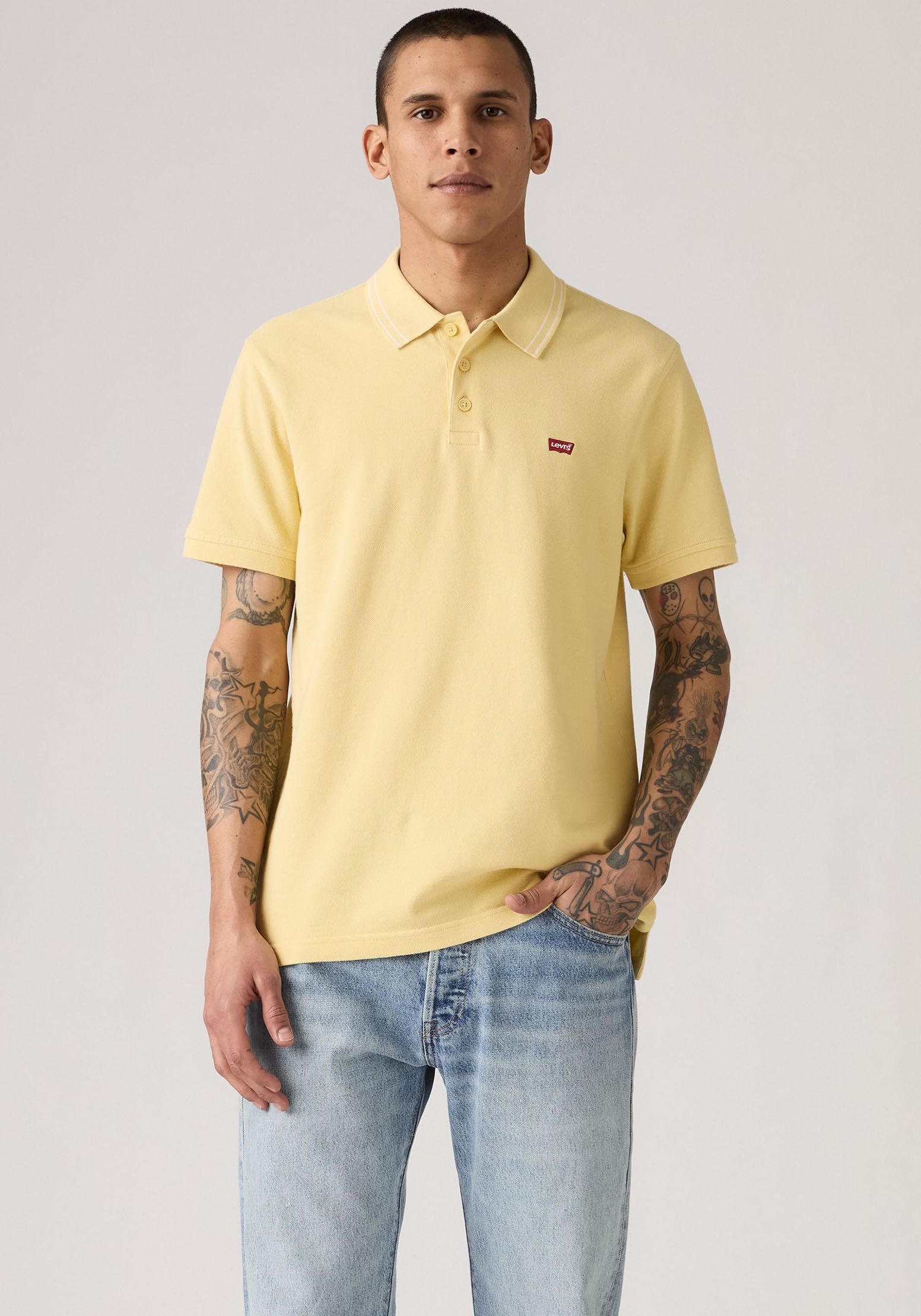 Levi's® Poloshirt LE NEW LEVIS HM POLO mit kleinem Batwing-Logo günstig online kaufen