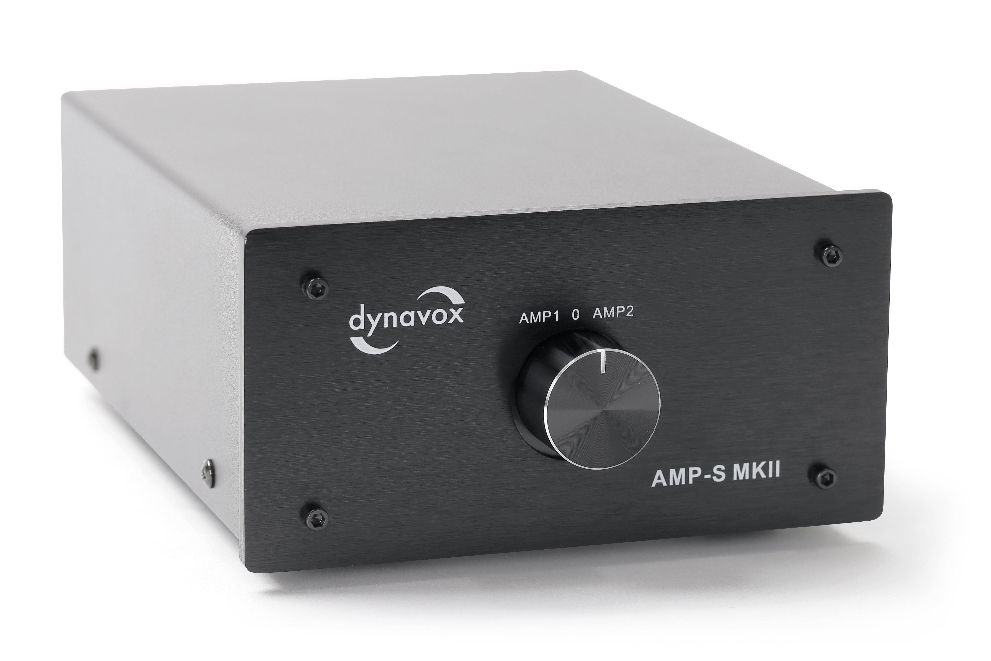 Dynavox AMP-S MKII Verstärker (Verstärker- und Boxen-Umschalter, Metallgehäuse, Bananenbuchsen)