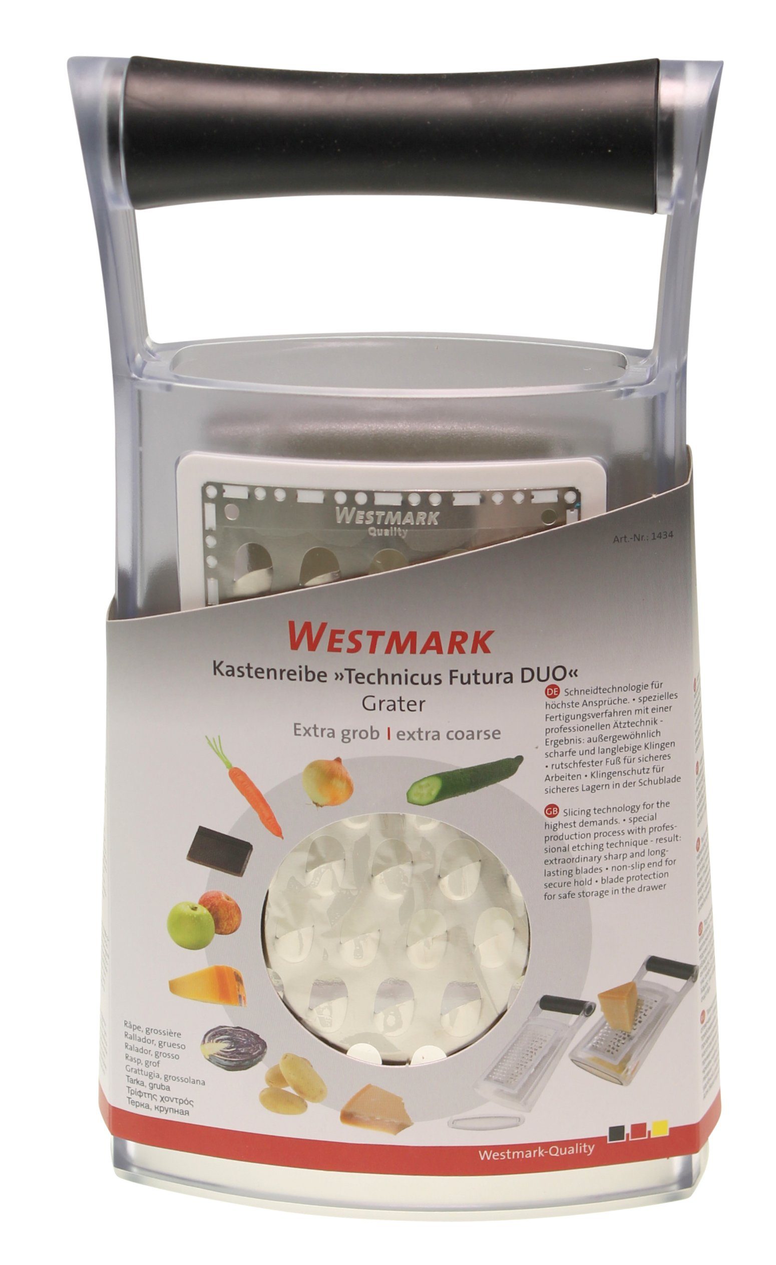 WESTMARK Trommelreibe Westmark 14342270 Technicus Duo Turmreibe, extra