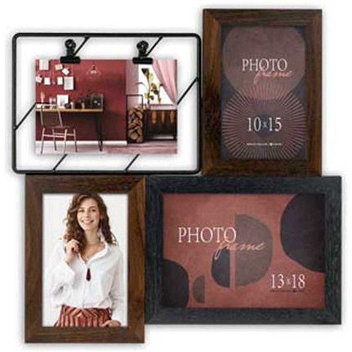 ZEP Bilderrahmen Ercolano Wandgalerie 13x18cm Holz/Metall