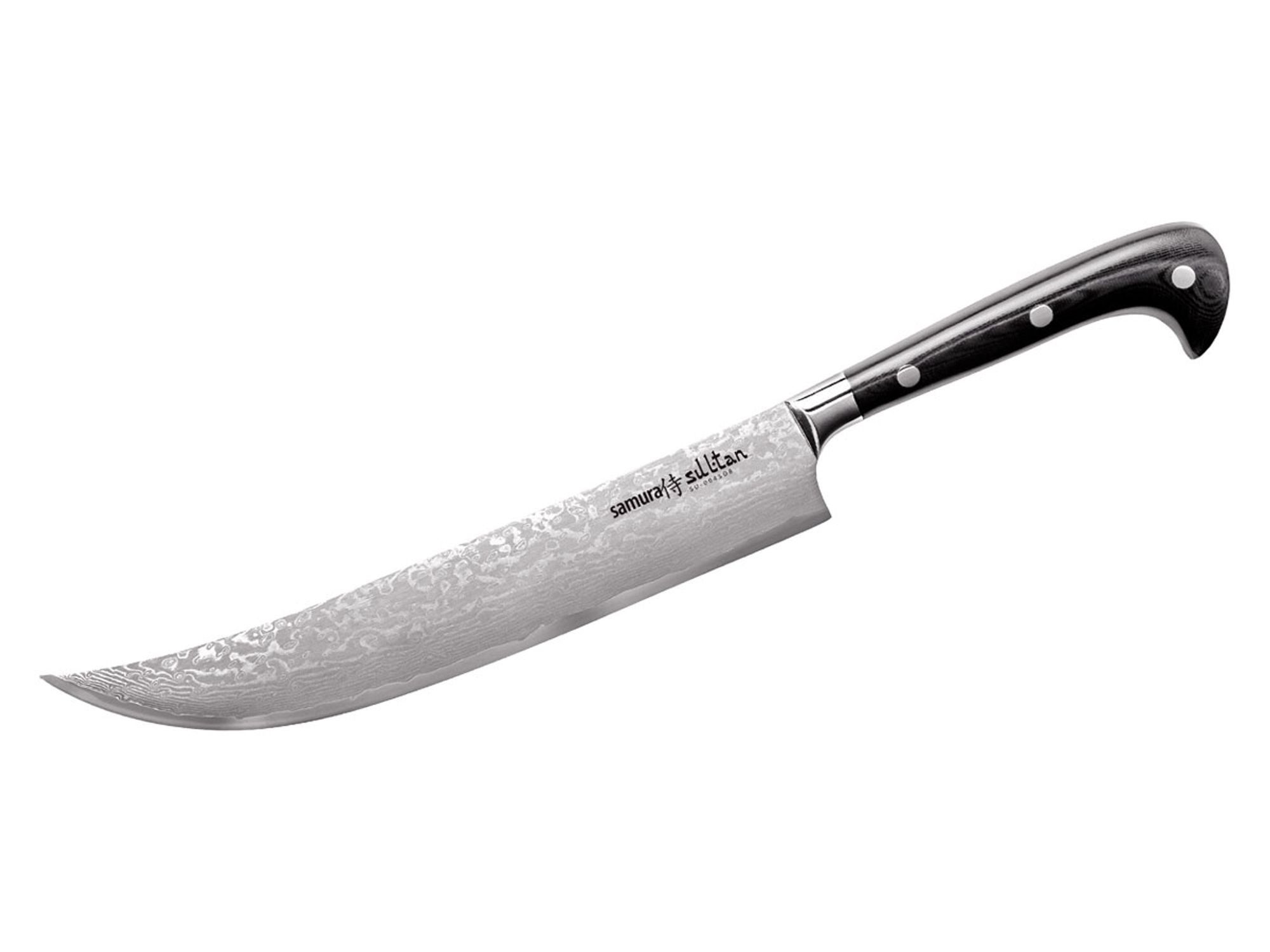 Samura Kochmesser Samura Sultan Long Slicing Pichak 21 cm SU-0045 Schwarz