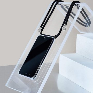 Numerva Handykette Necklace Case Schutzhülle Handyhülle für Xiaomi Redmi 10, TPU Handyschutzhülle mit Seil zum umhängen