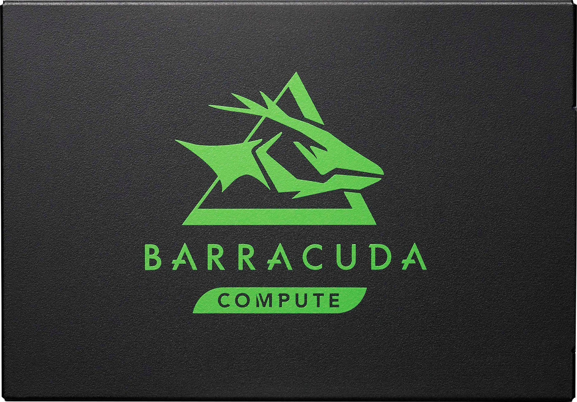 Seagate BarraCuda 120 interne SSD (500 GB) 2,5" 560 MB/S Lesegeschwindigkeit, 540 MB/S Schreibgeschwindigkeit