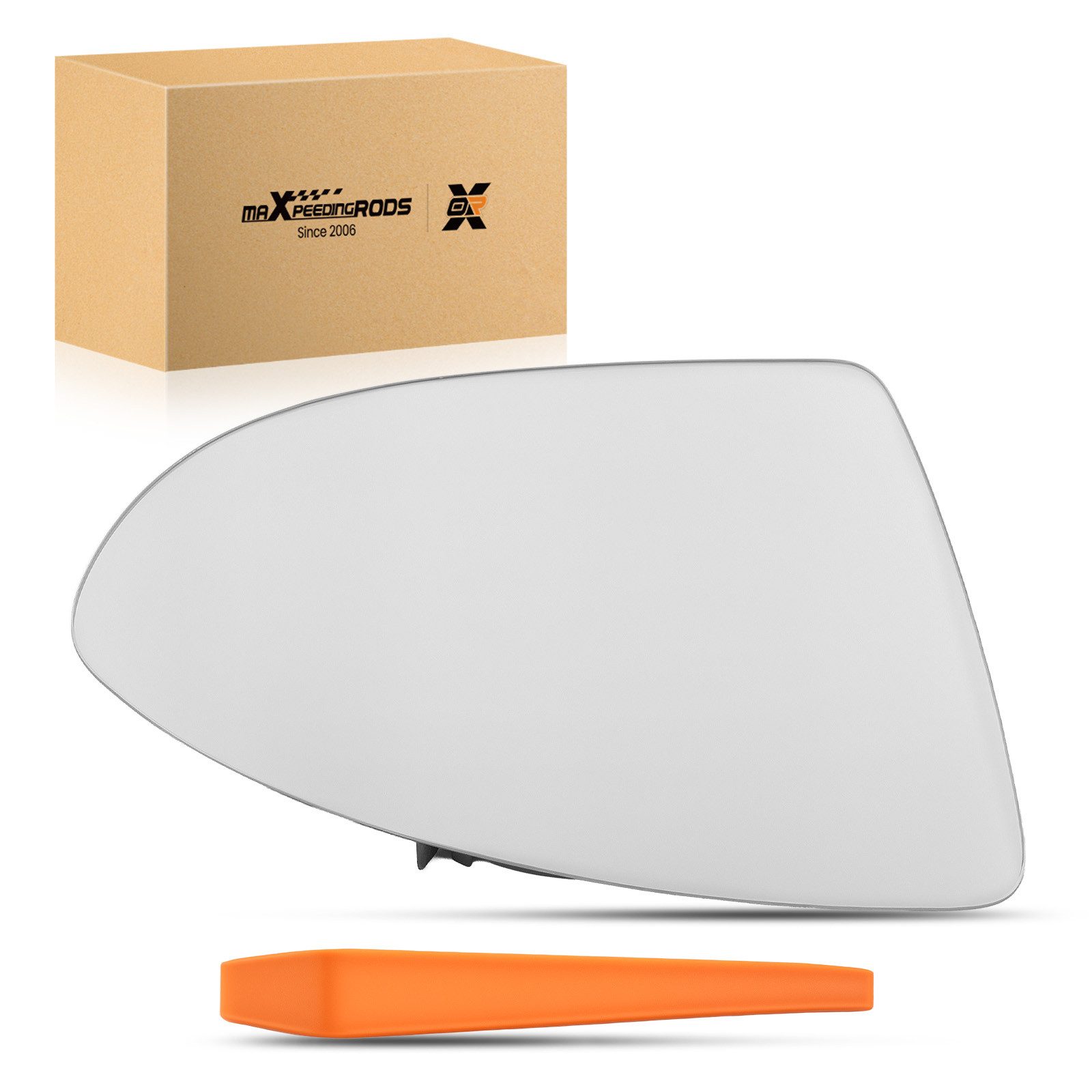 maXpeedingrods Autospiegel, Konvex Spiegelglas Rechts for Volkswagen Golf Mk7 2013-2021 5G0857522