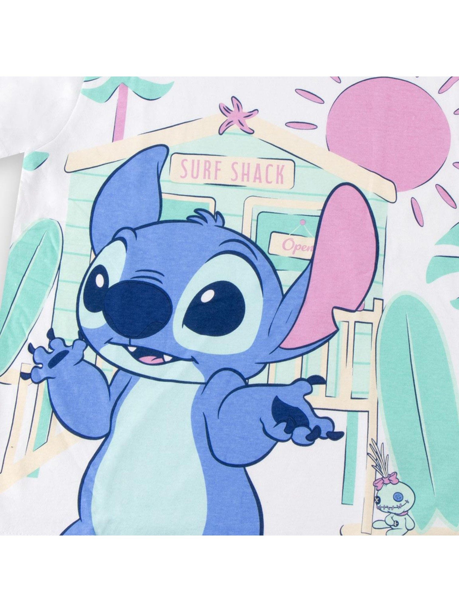 Cerdá T-Shirt Disney Stitch Mädchen Shirt - sommerlicher PrintGr. 116 -152 cm