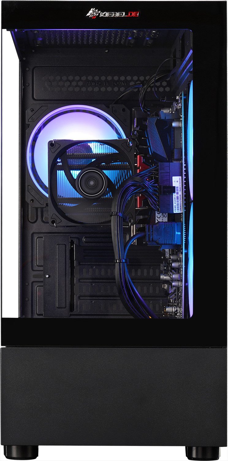 Kiebel Speed V Gaming-PC (AMD Ryzen 7 AMD Ryzen 7 5700G, Radeon Vega, 16 GB RAM, 1000 GB SSD, Luftkühlung, ARGB-Beleuchtung, WLAN)