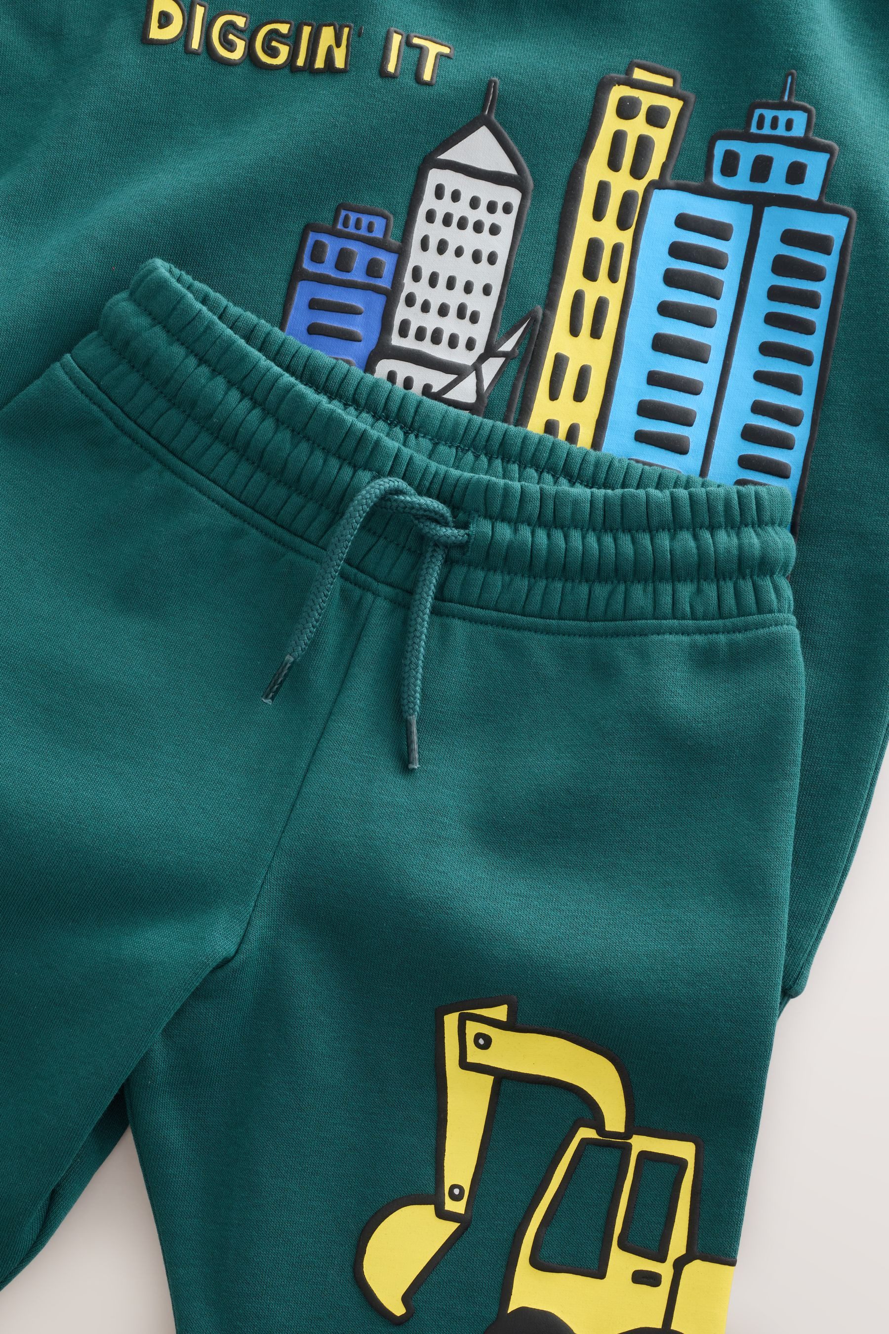 Next Sweatanzug Rundhals-Sweatshirt und Jogginghose im Set (2-tlg)