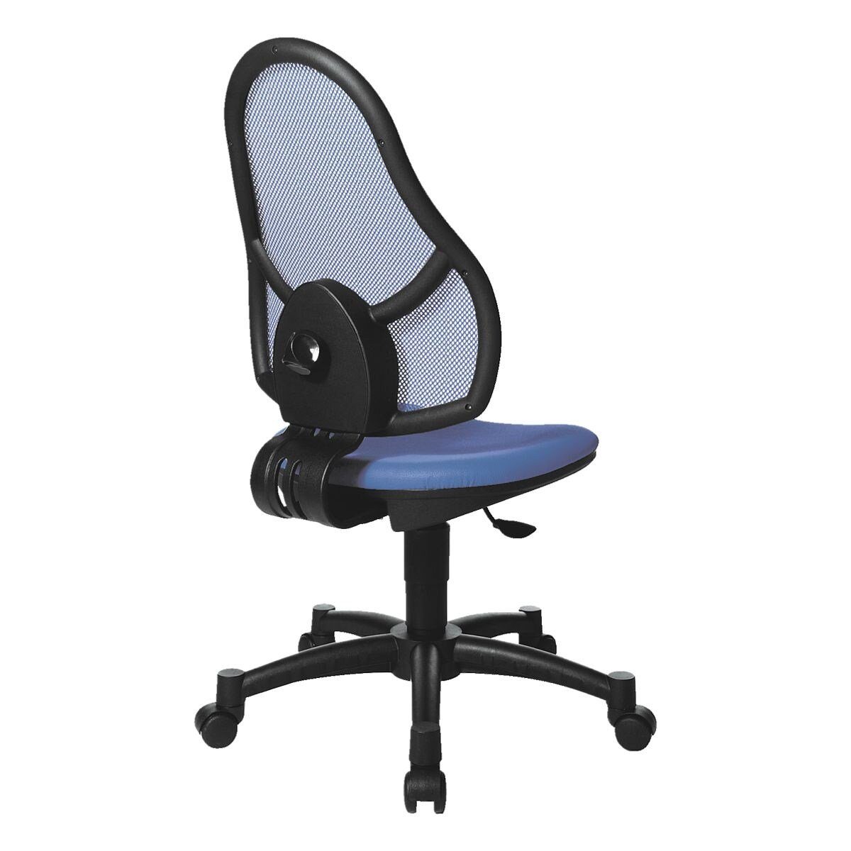 TOPSTAR Schreibtischstuhl Muldensitz Art blau Armlehnen) Junior, Spezial-Kinder-Toplift, mit Open (ohne und