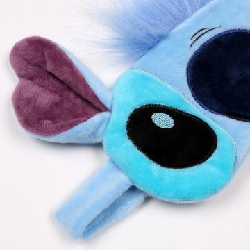 Sarcia.eu Schlafmaske Stitch Disney Schlafmaske, Augenbinde mit Ohren