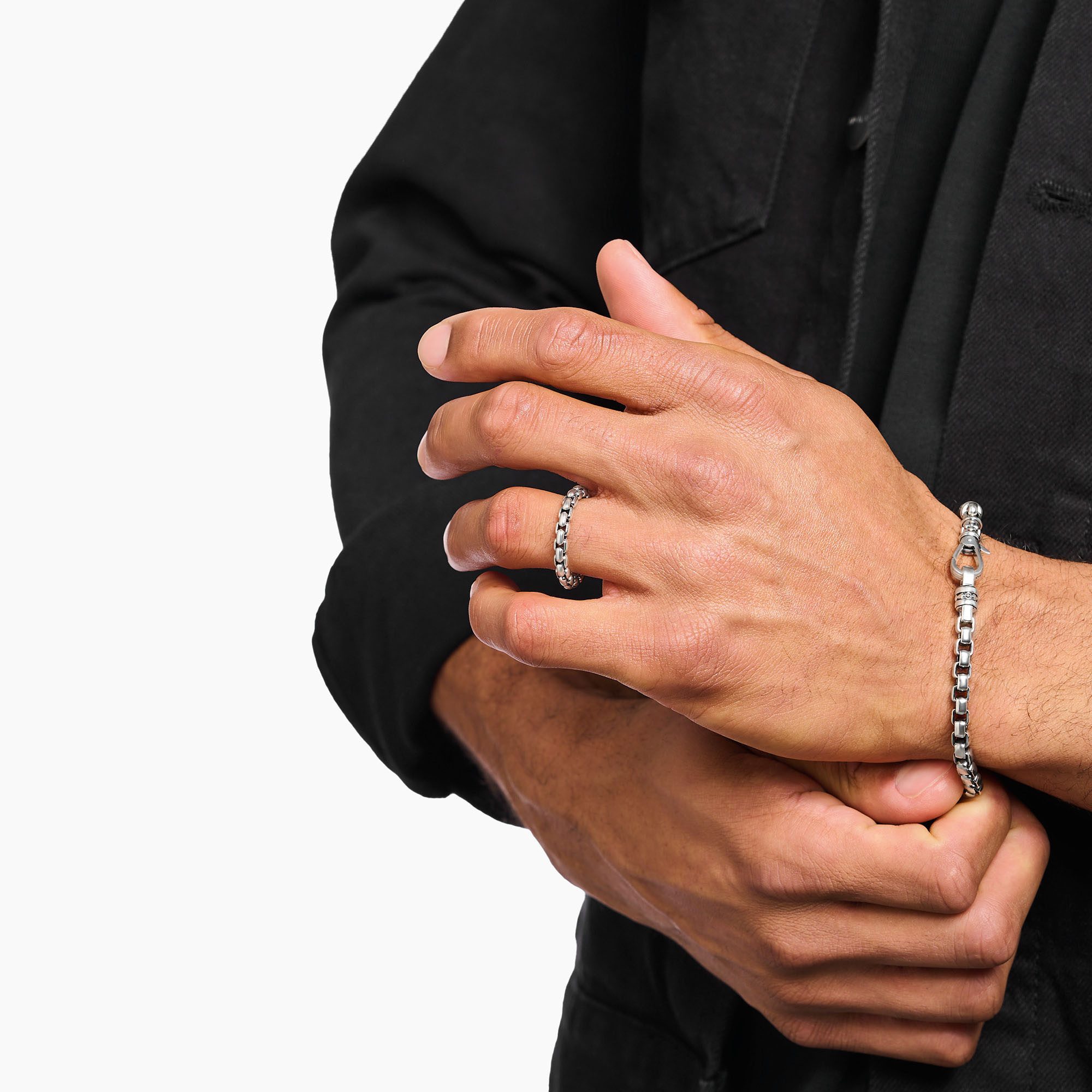 THOMAS SABO Fingerring Box Chain-Ring