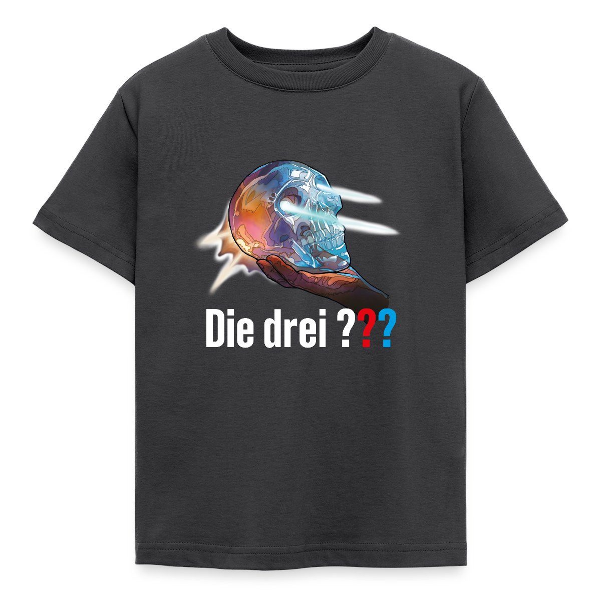T-Shirt Die Drei Fragezeichen Der Kristallschädel Kinder T-Shirt