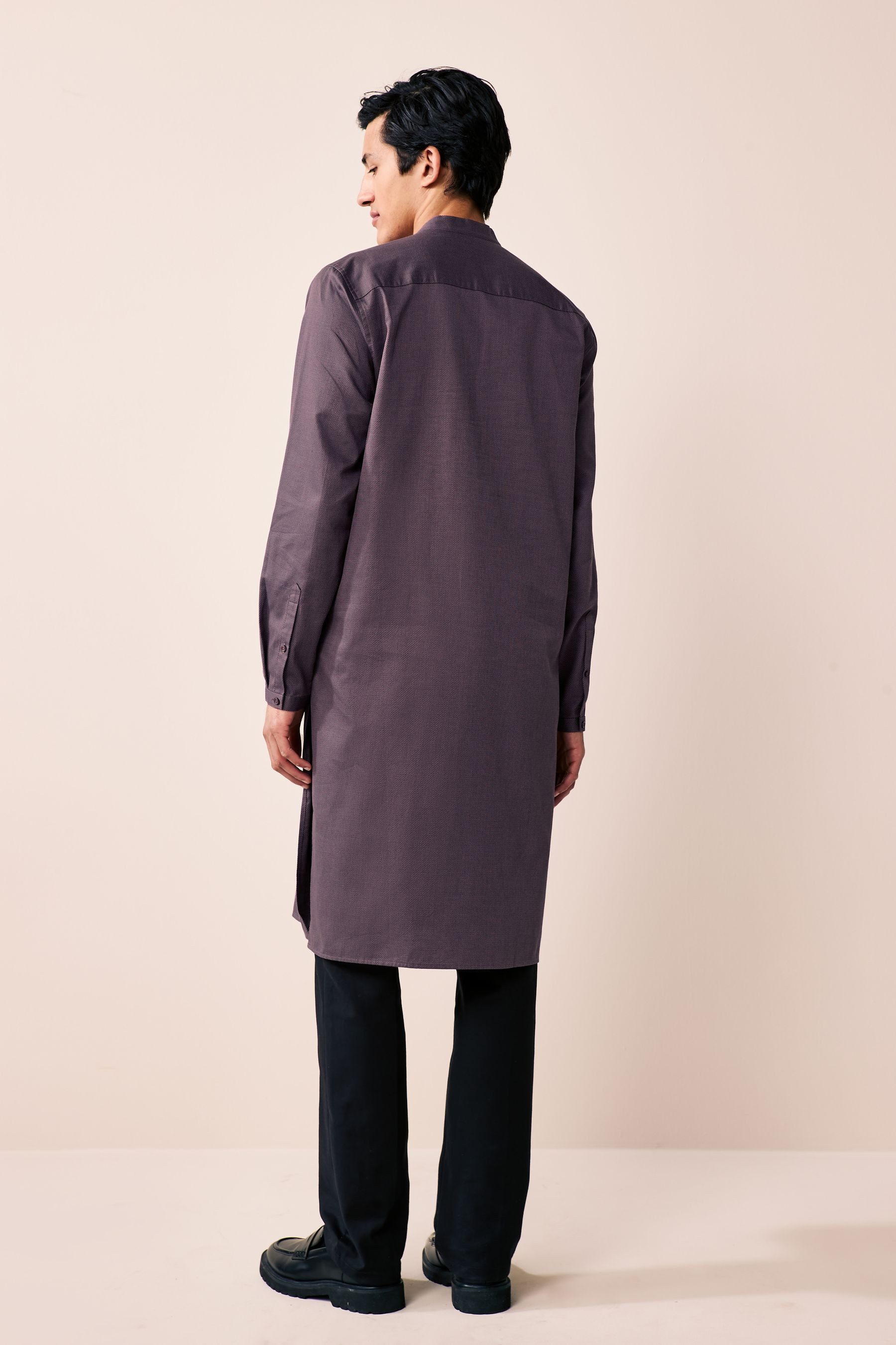 Next Businesshemd Signature Kurta mit Struktur günstig online kaufen