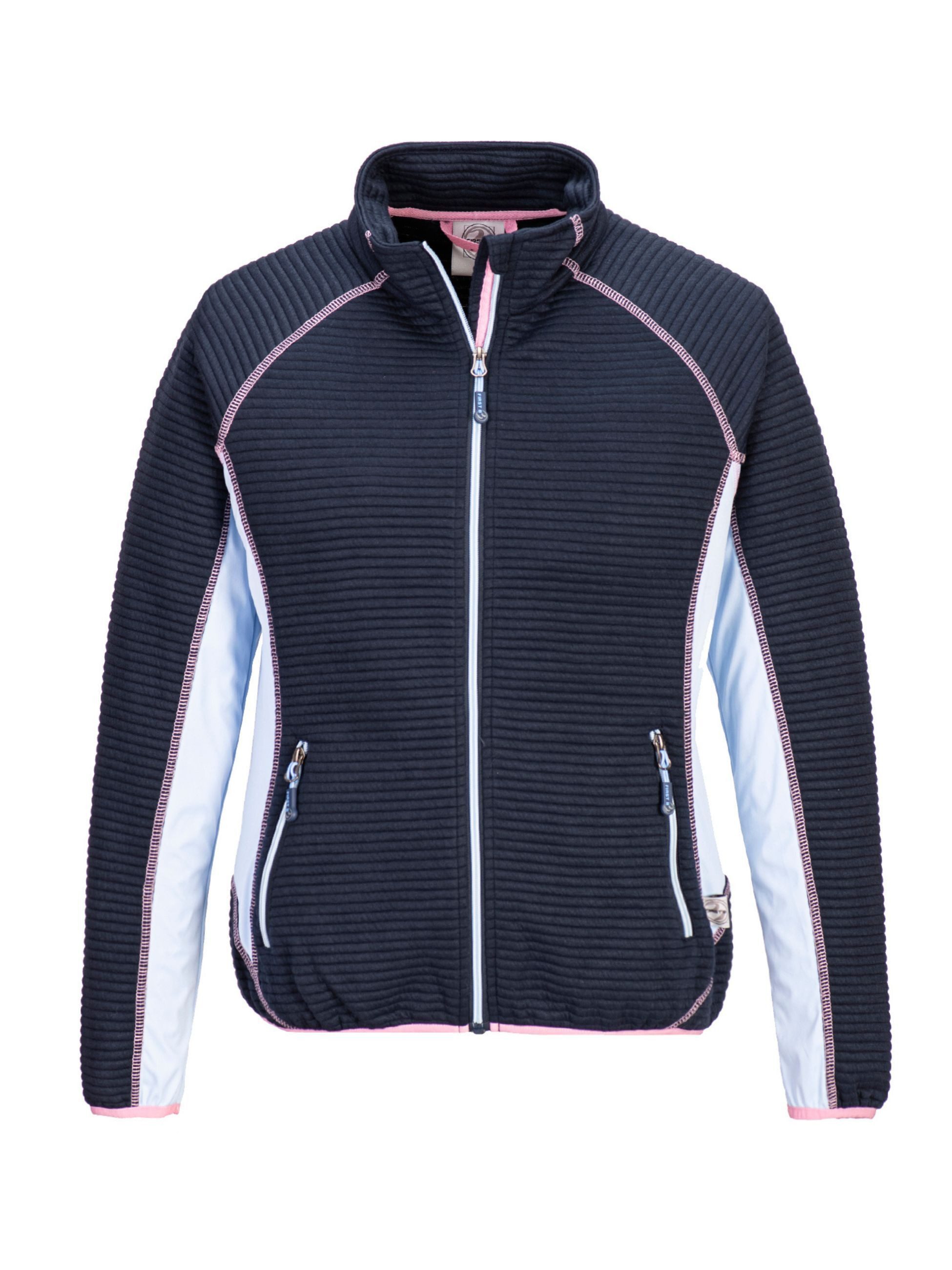 FirstB Fleecejacke Damen Babsi weich, anschmiegsam, kuschelig