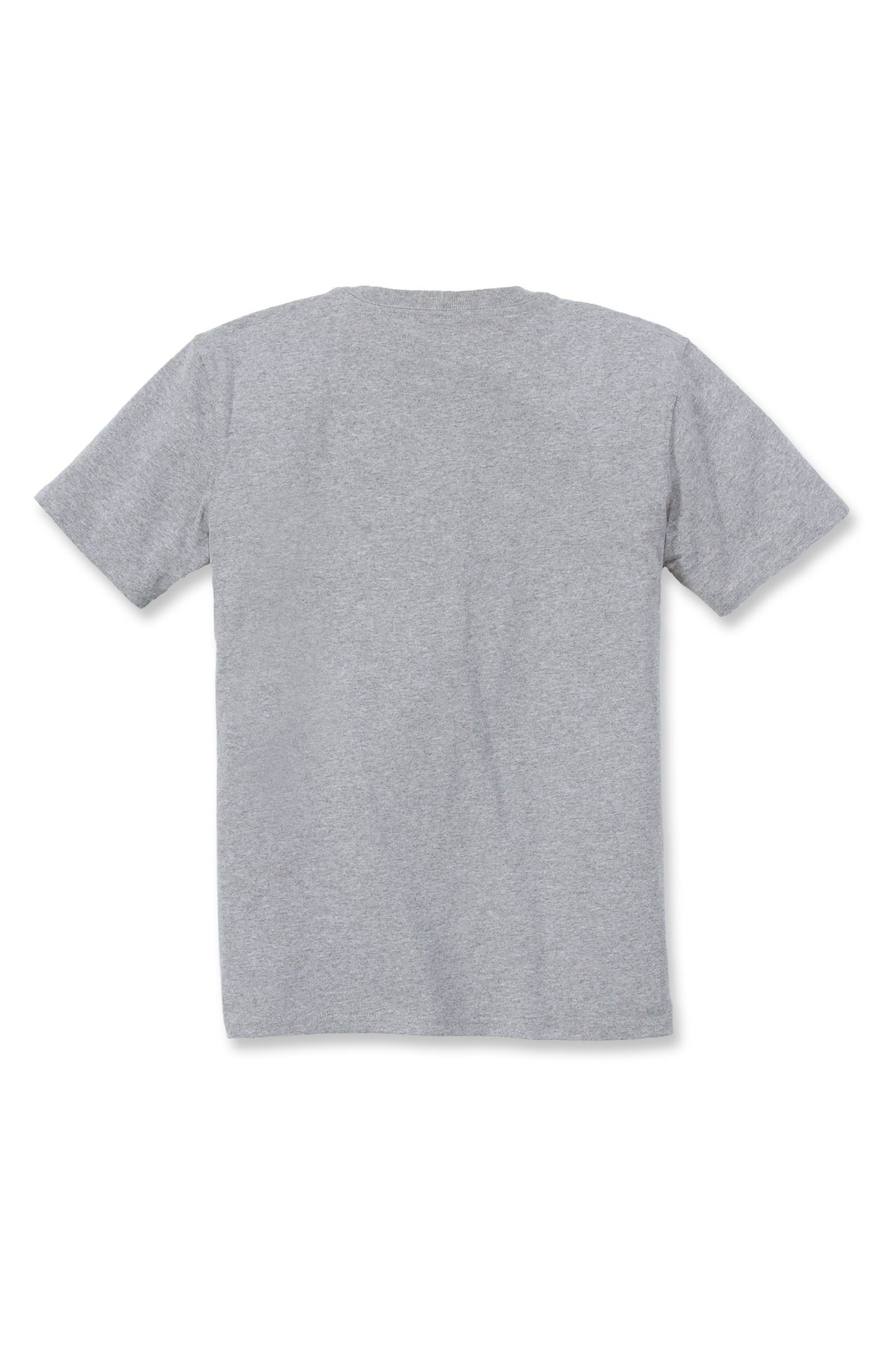 Loose T-Shirt Carhartt Short-Sleeve T-Shirt Heavyweight Fit Carhartt Adult Damen Pocket grey heather