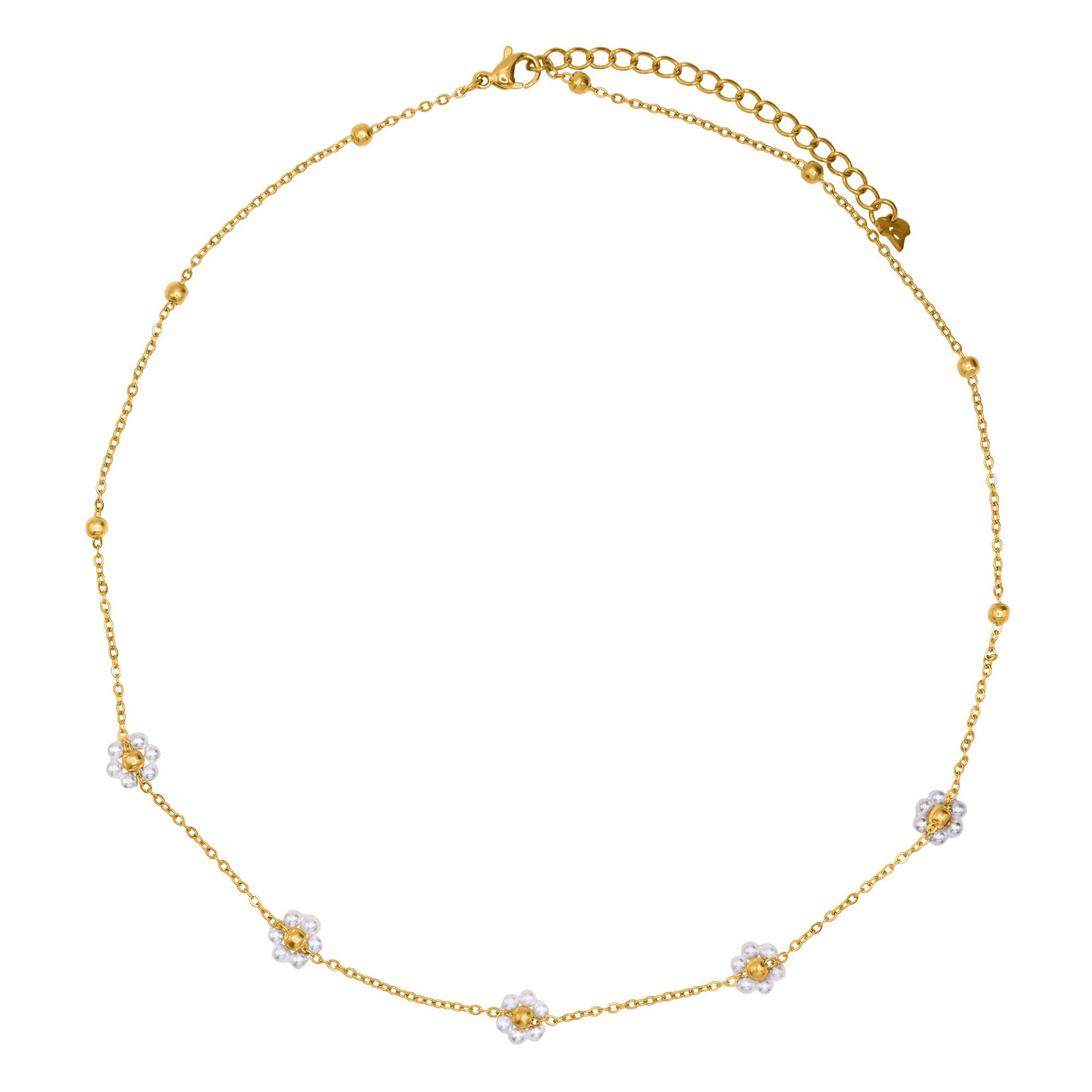 Collier Flacc goldfarben