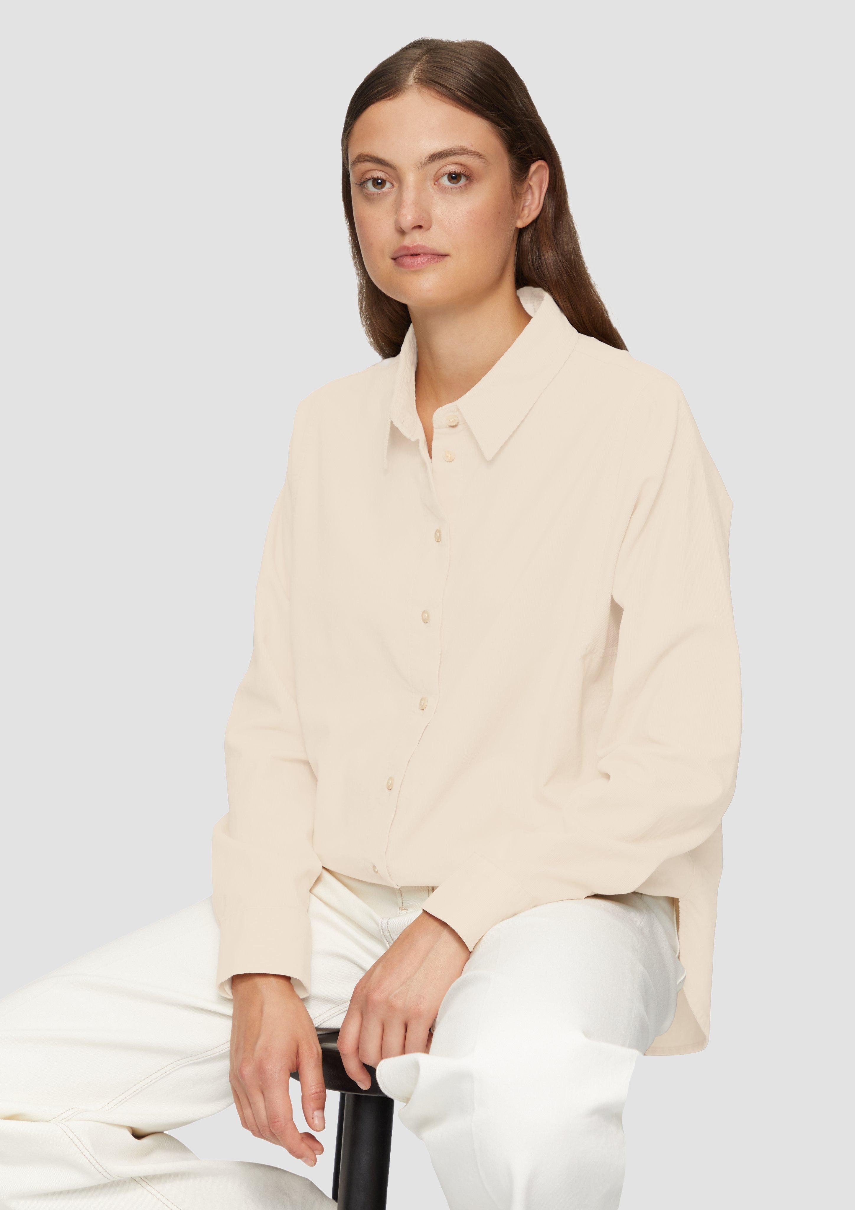 s.Oliver Hemdbluse mit Feincord günstig online kaufen