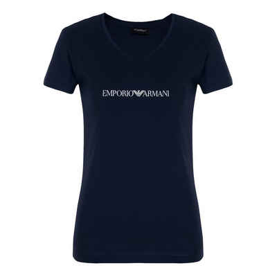 Emporio Armani T-Shirt V-Neck T-Shirt mit Markenschriftzug