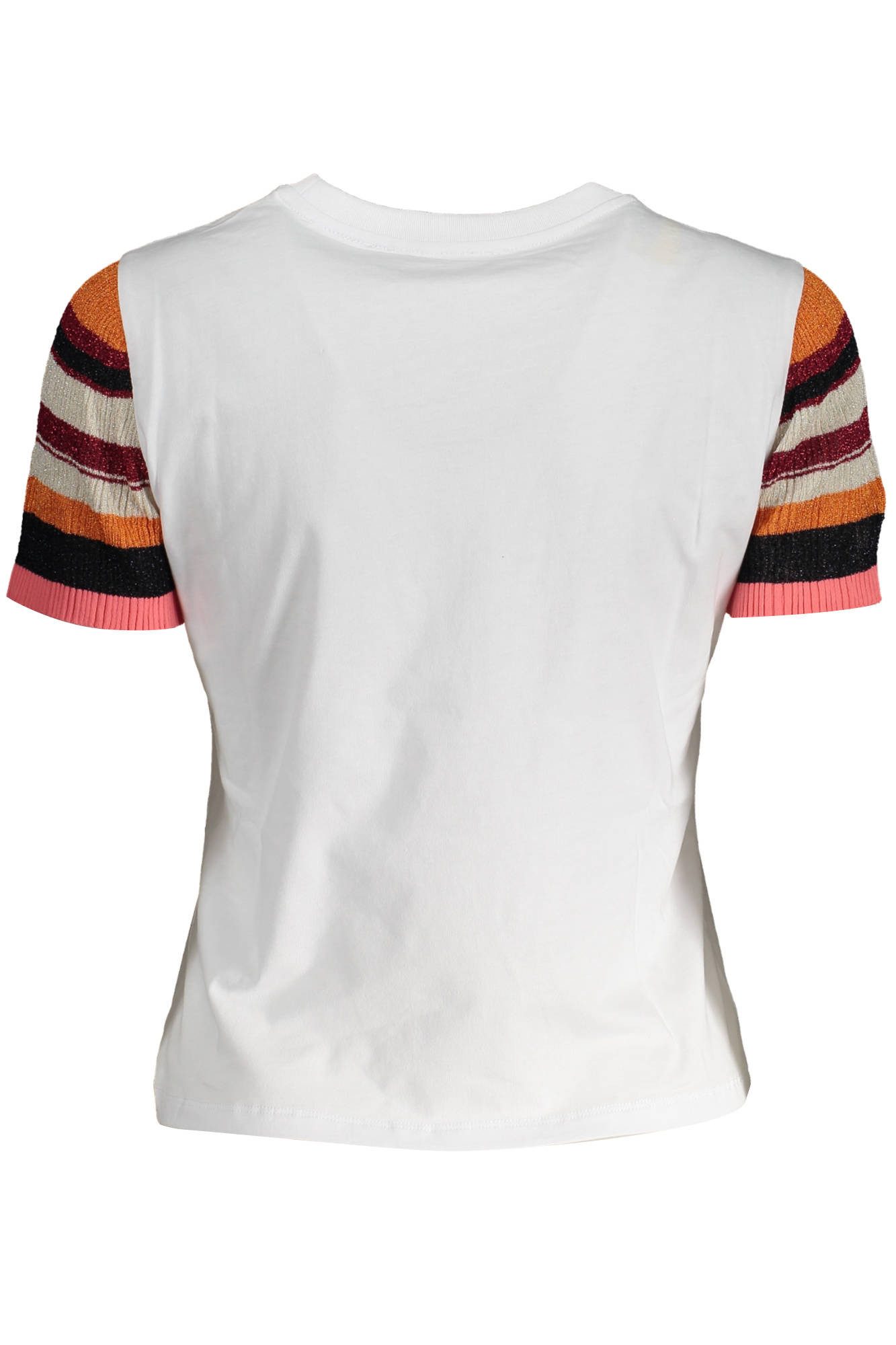 Desigual T-Shirt Stylisches Damen-Kurzarm T-Shirt in Weiß mit