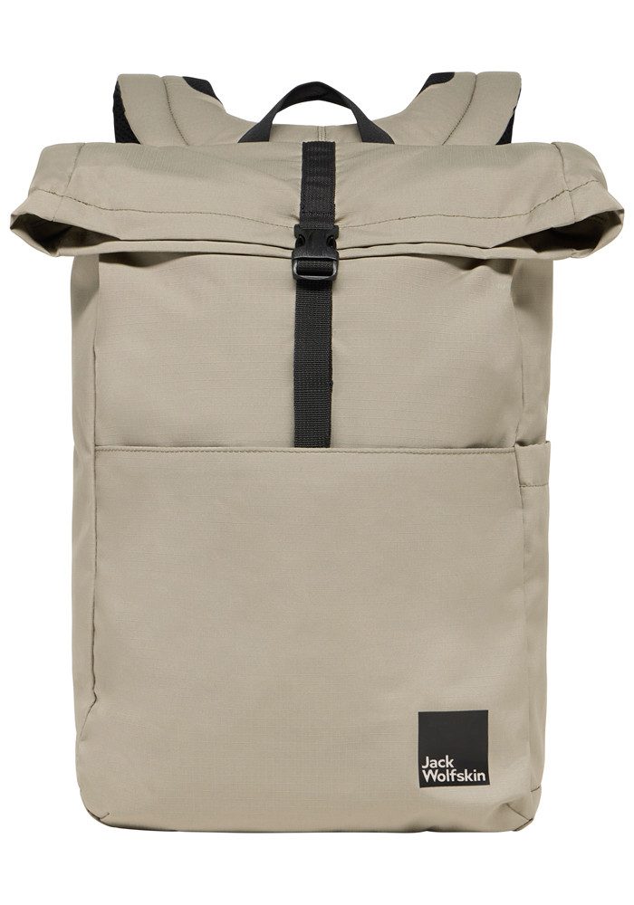 Jack Wolfskin Daypack ISLAND, Rolltop-Rucksack, Laptopfach, wetterbeständig