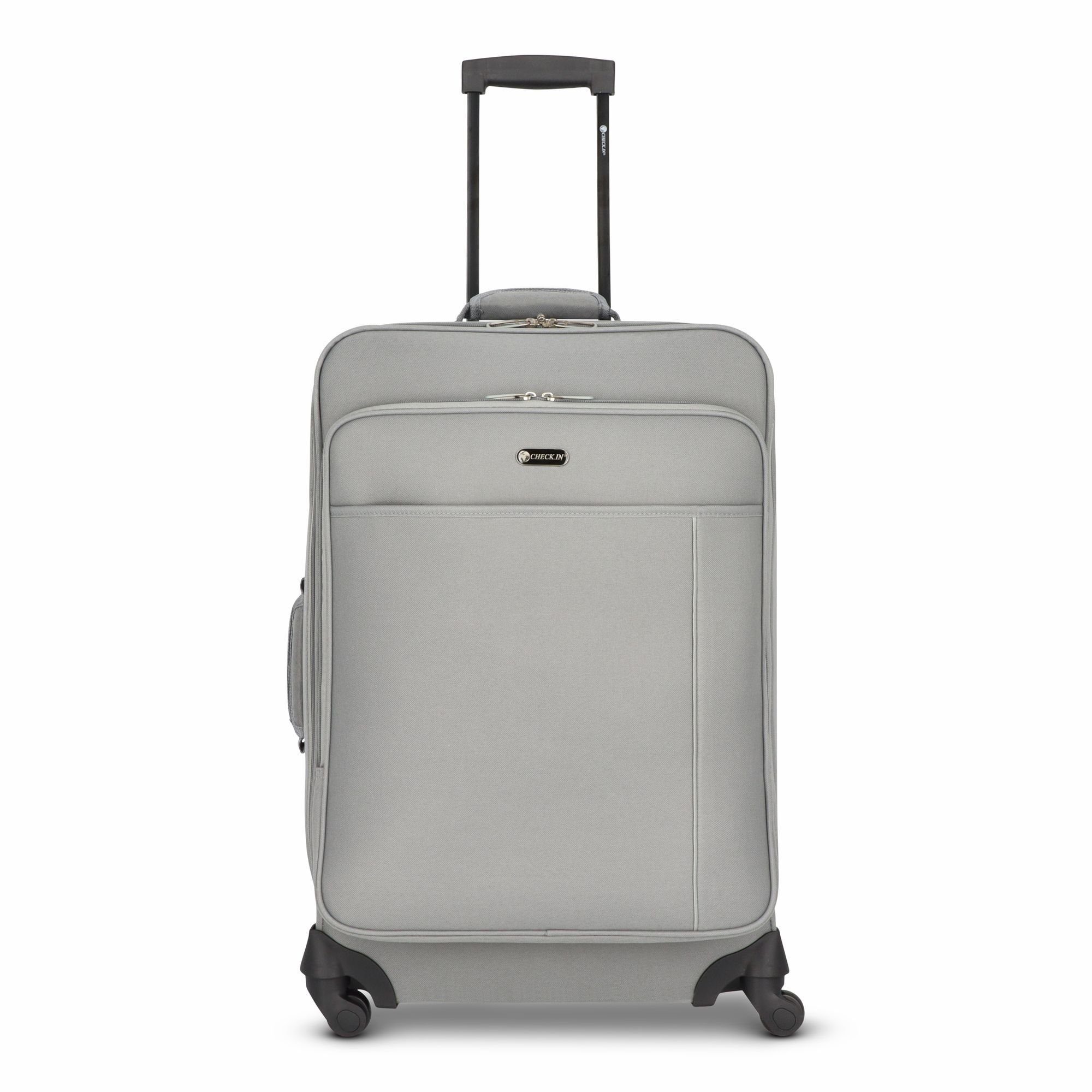 CHECK.IN® Weichgepäck-Trolley Sevilla, 4 grey Rollen, Polyester