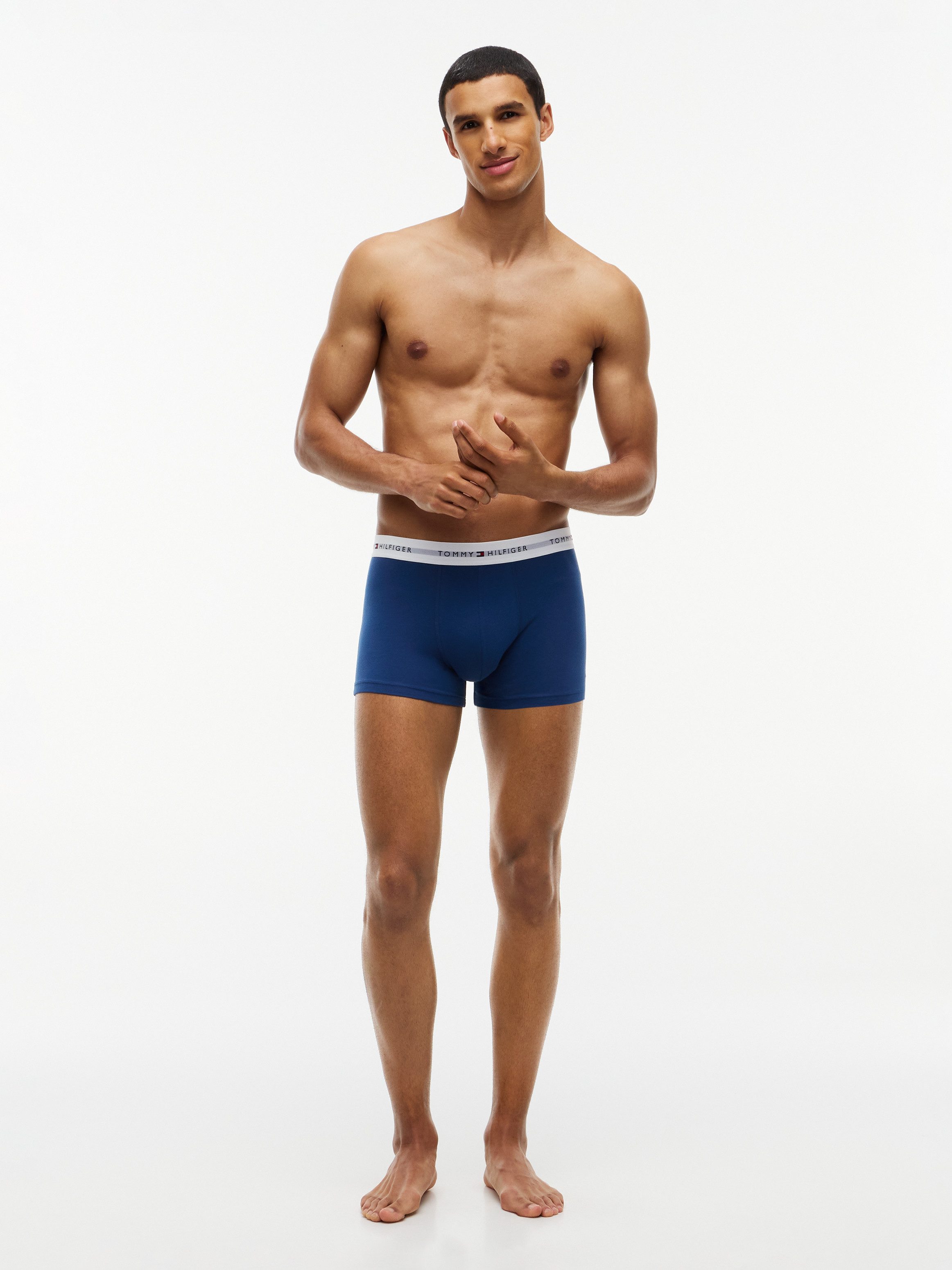Tommy Hilfiger Underwear Trunk (3-St) Körpernahe Passform mit elastischem Bund – Bild 5 von 5