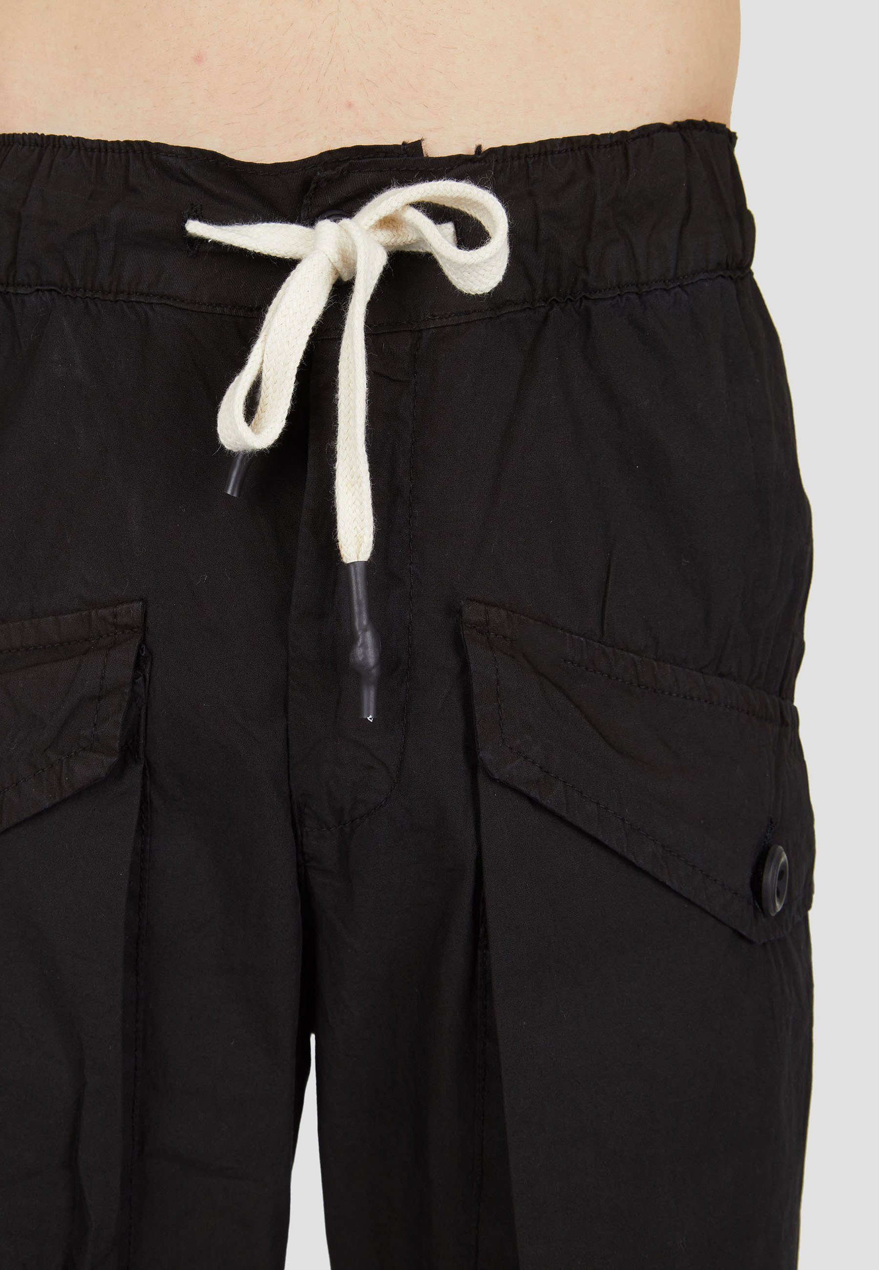 Tom Barron Jerseyhose mit aufgesetzten Taschen BLACK MILKY