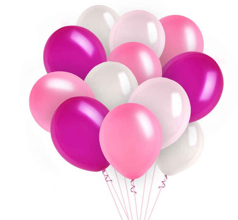 Homewit Luftballon »100 Stück Hochzeit Party Ballons«, Dekorative Ballons für Geburtstagsfeiern Hochzeitsfeiern Kindergeburtstag in 4 Farben