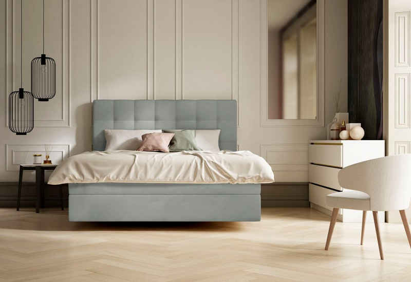 Schlaraffia Boxspringbett Aida, mit GELTEX® Next Topper und 7-Zonen-Tonnentaschen-Federkernmatratze