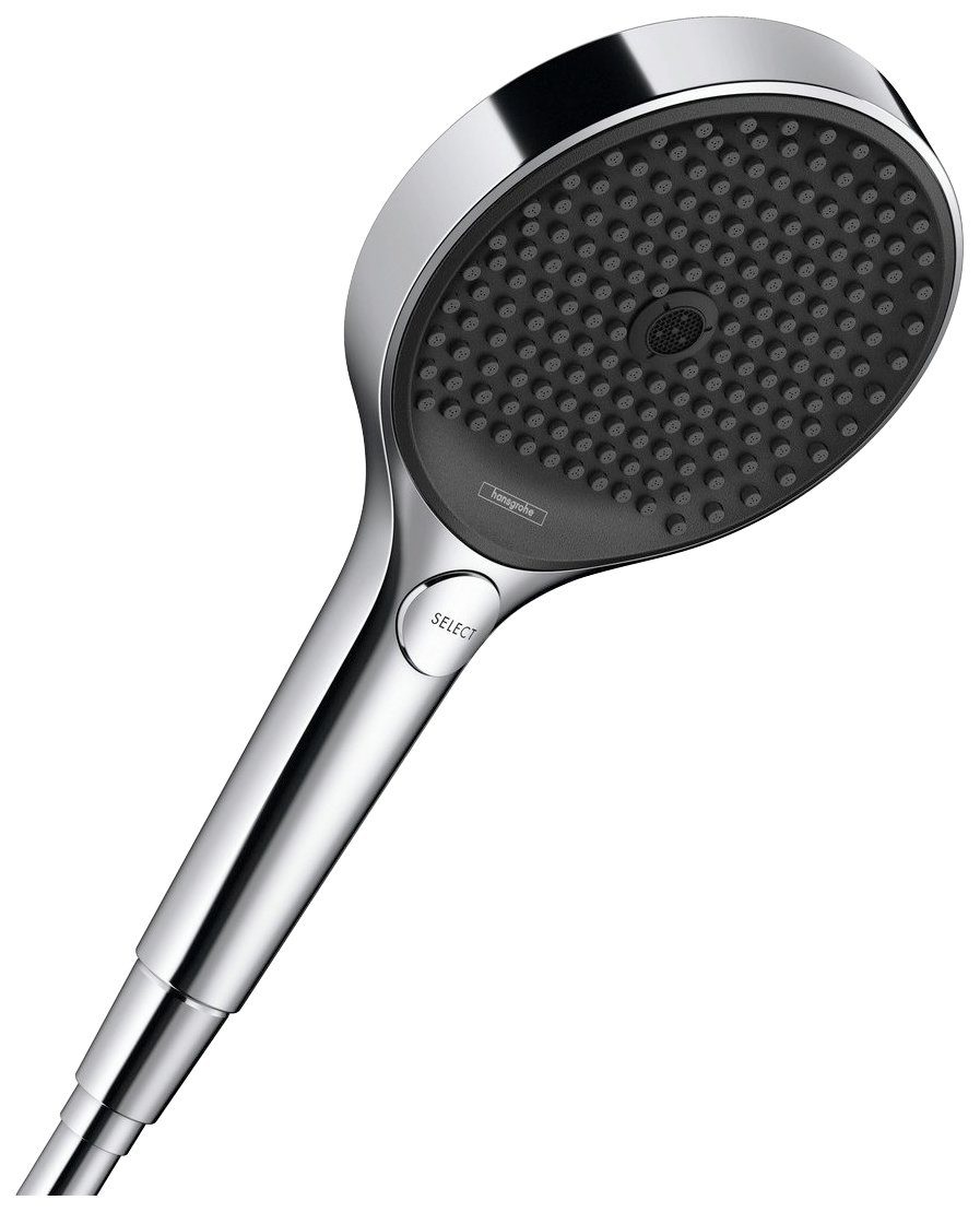 hansgrohe Handbrause »Rainfinity 130«, 3 Strahlarten, chrom/schwarz