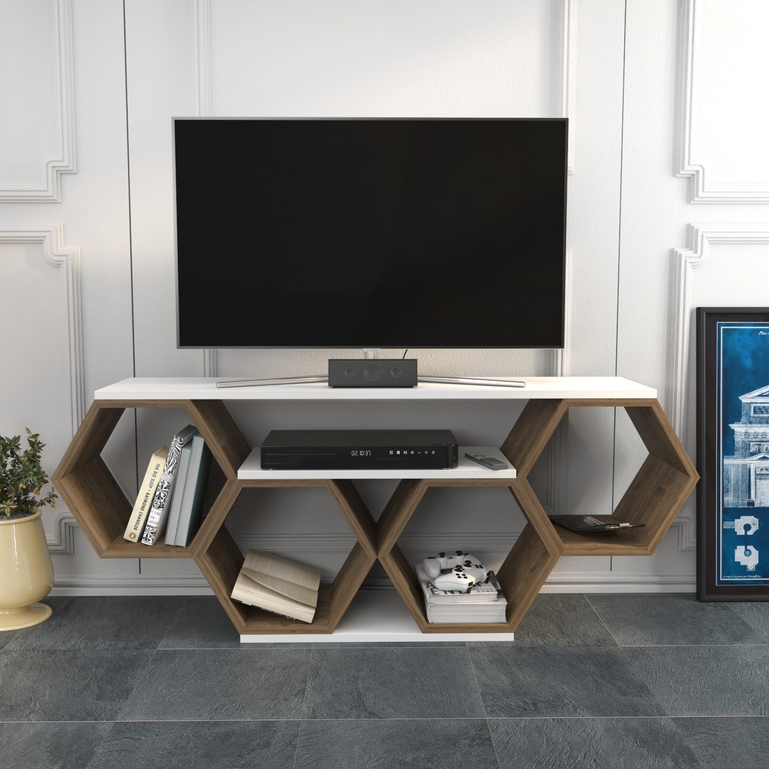Decorotika TV-Schrank Honig günstig online kaufen