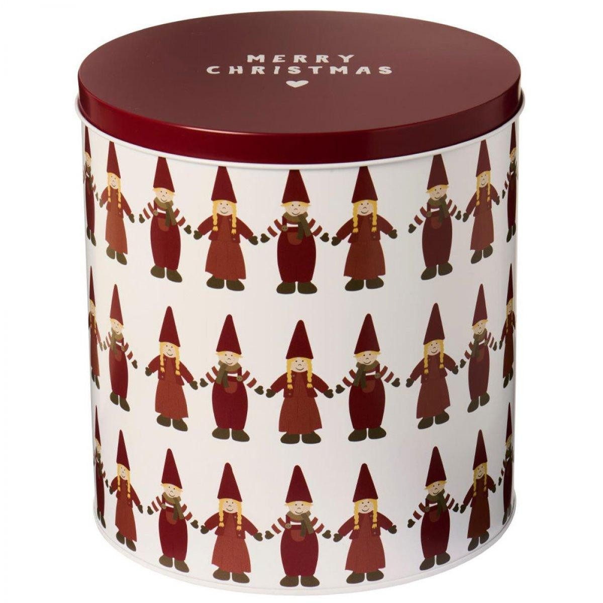 Ib Laursen Geschirr Ib Laursen Gebäckdose Wichtelpärchen Hoch Rund (16,8cm) günstig online kaufen