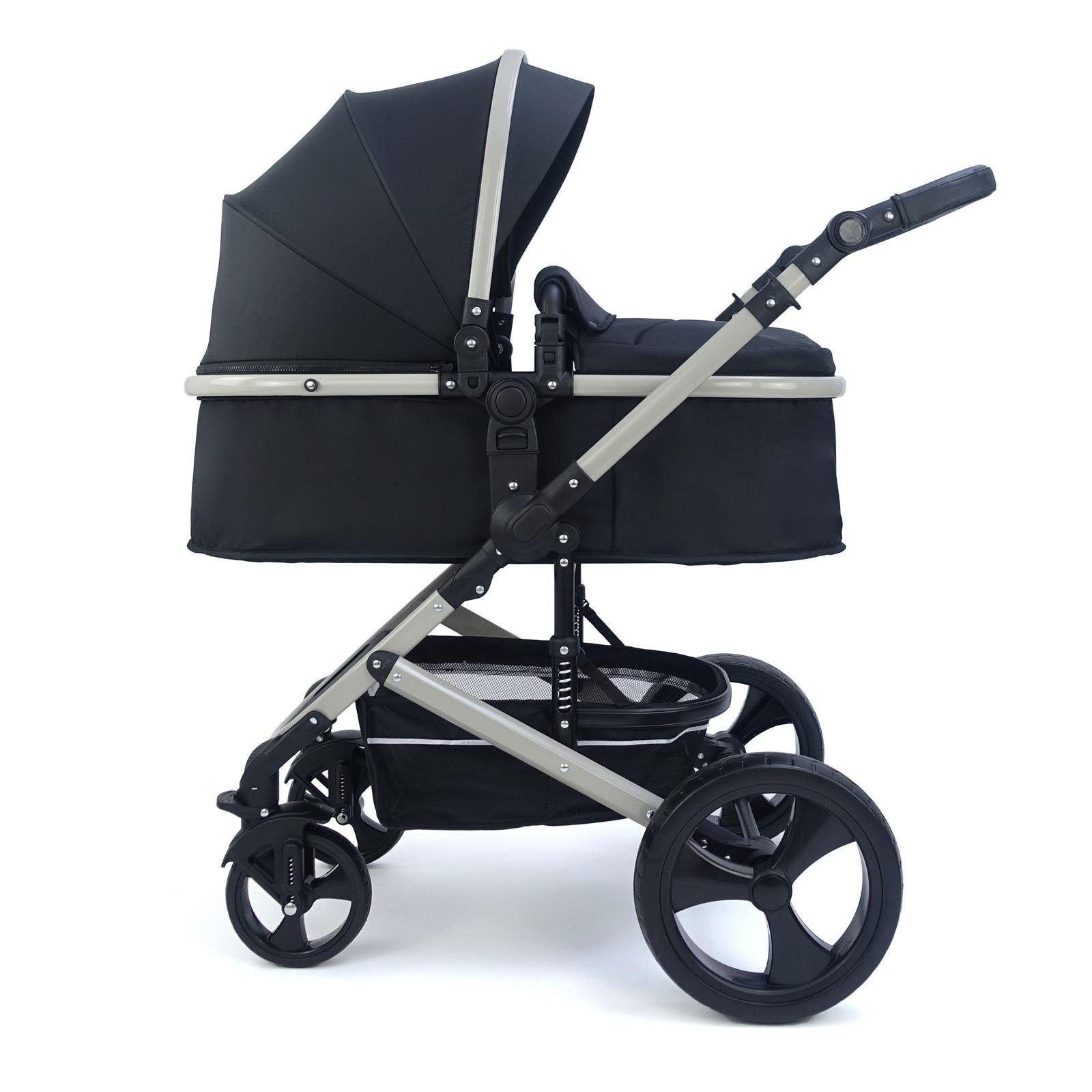 3in1 Pixini Kinderwagen Set Kalani Kombi-Kinderwagen Pixini grau