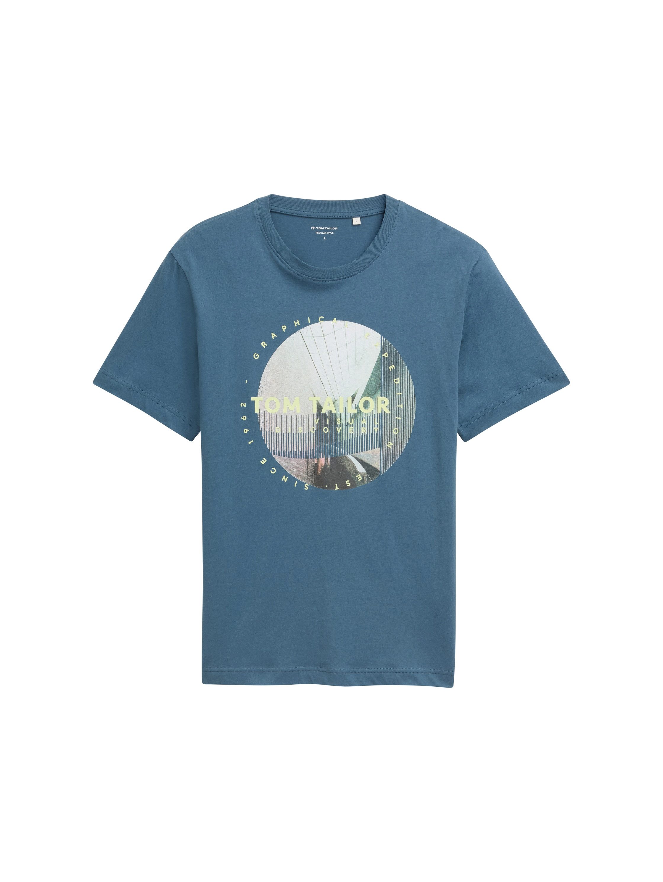 TOM TAILOR T-Shirt mit Foto-Print