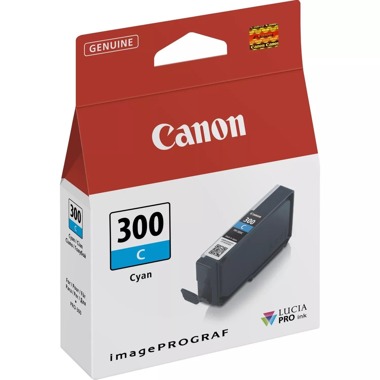 Canon Canon PFI-300C Druckerpatrone cyan Tintenpatrone