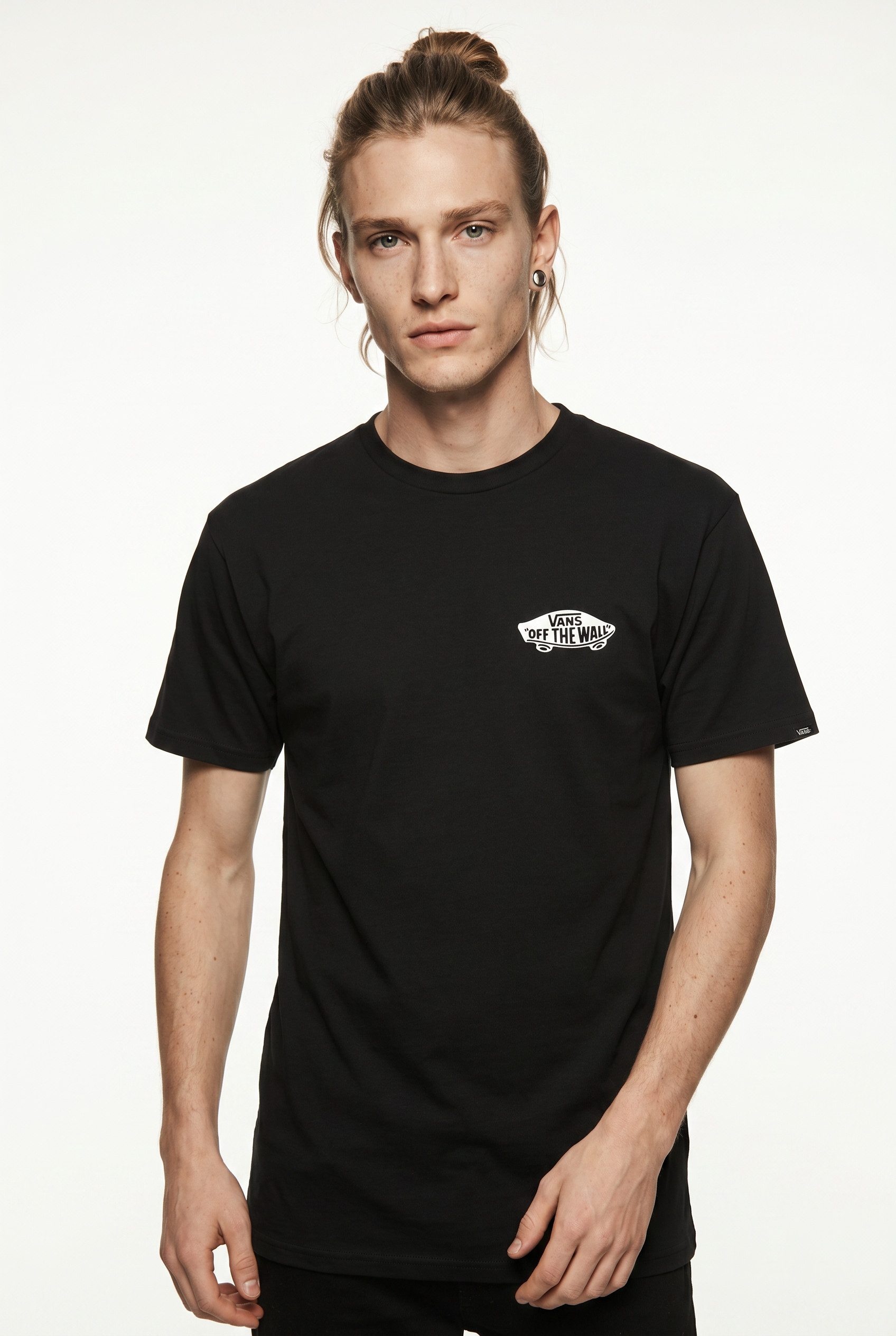 Vans T-Shirt Double Standard SS Tee für Erwachsene, mit Rundhalsausschnitt, Kurzarmdesign, ohne Verschluss