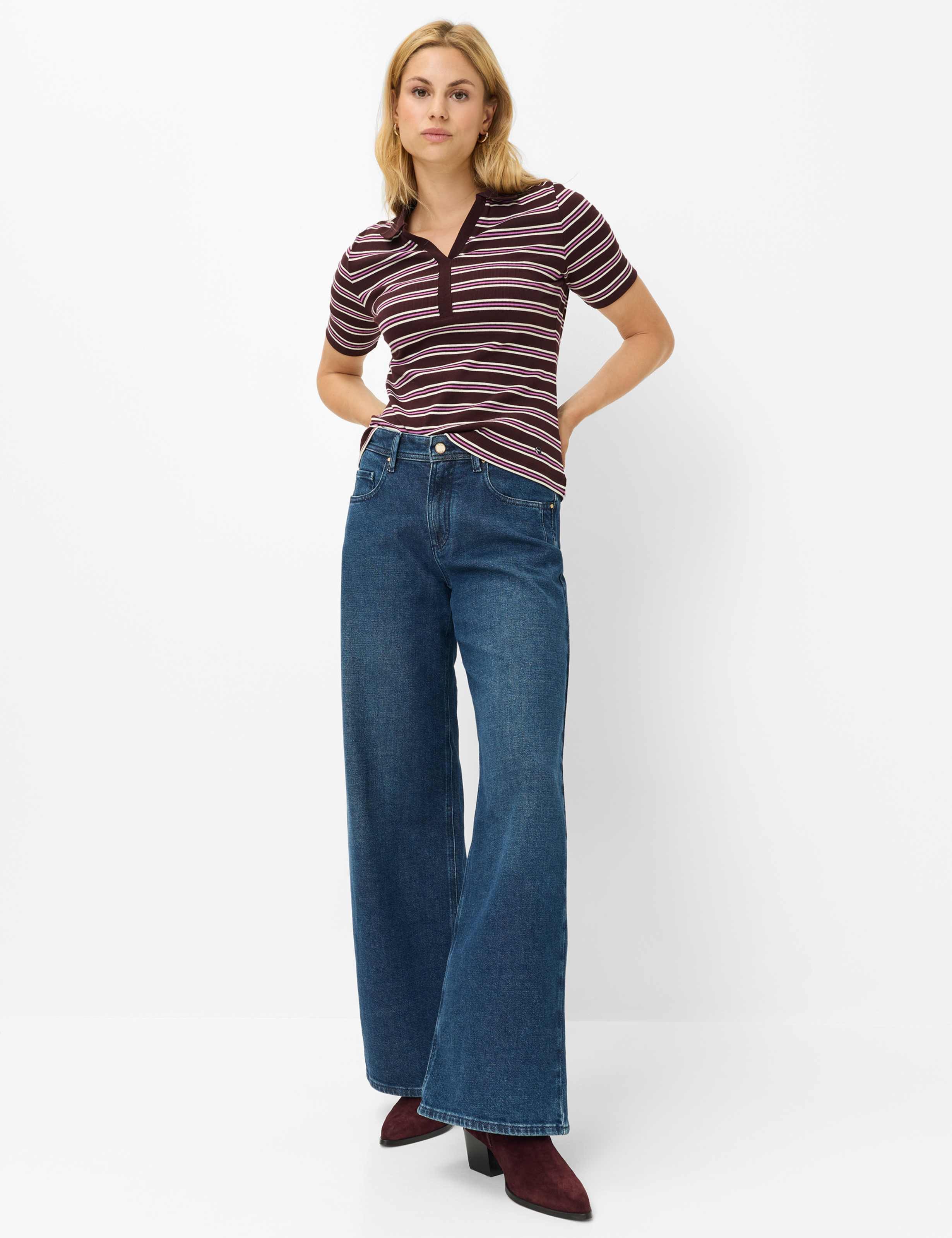 Brax 5-Pocket-Jeans Style MORGAN Denim: Five-Pocket-Jeans im Wide Leg – Bild 3 von 5