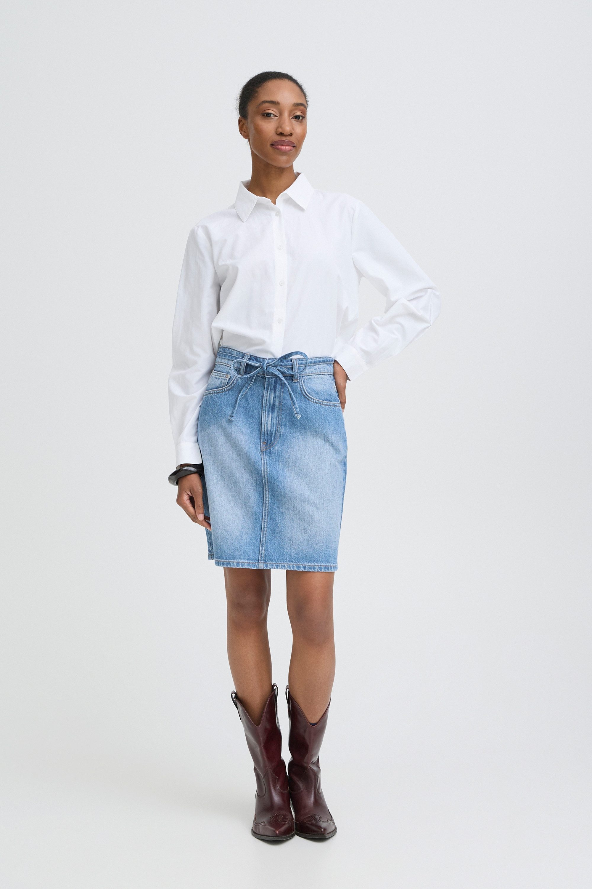 b.young Jeansrock Denimrock BYLAMAJE