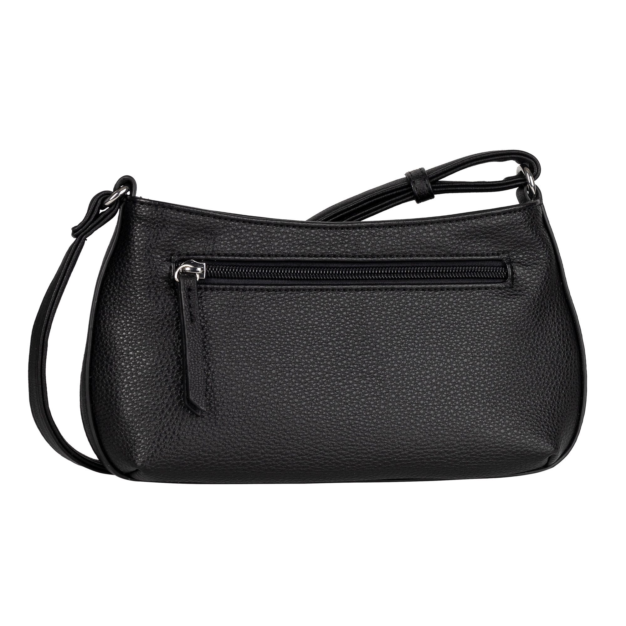 Gabor Umhängetasche Elfie, aus fein genarbtem, glattem Kunstleder und mit einem Logo Rubber Patch