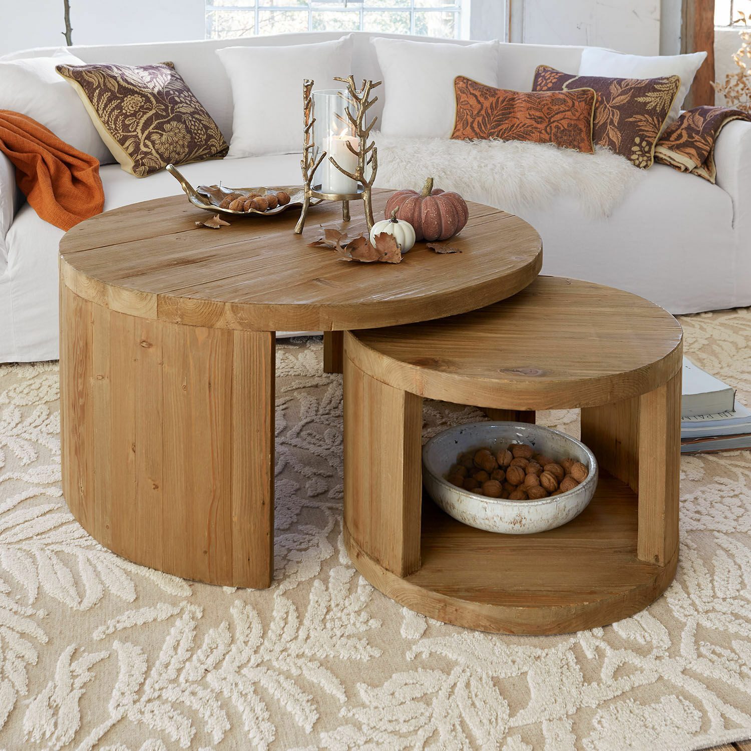 Mirabeau Couchtisch Couchtisch 2er Set Torivine braun