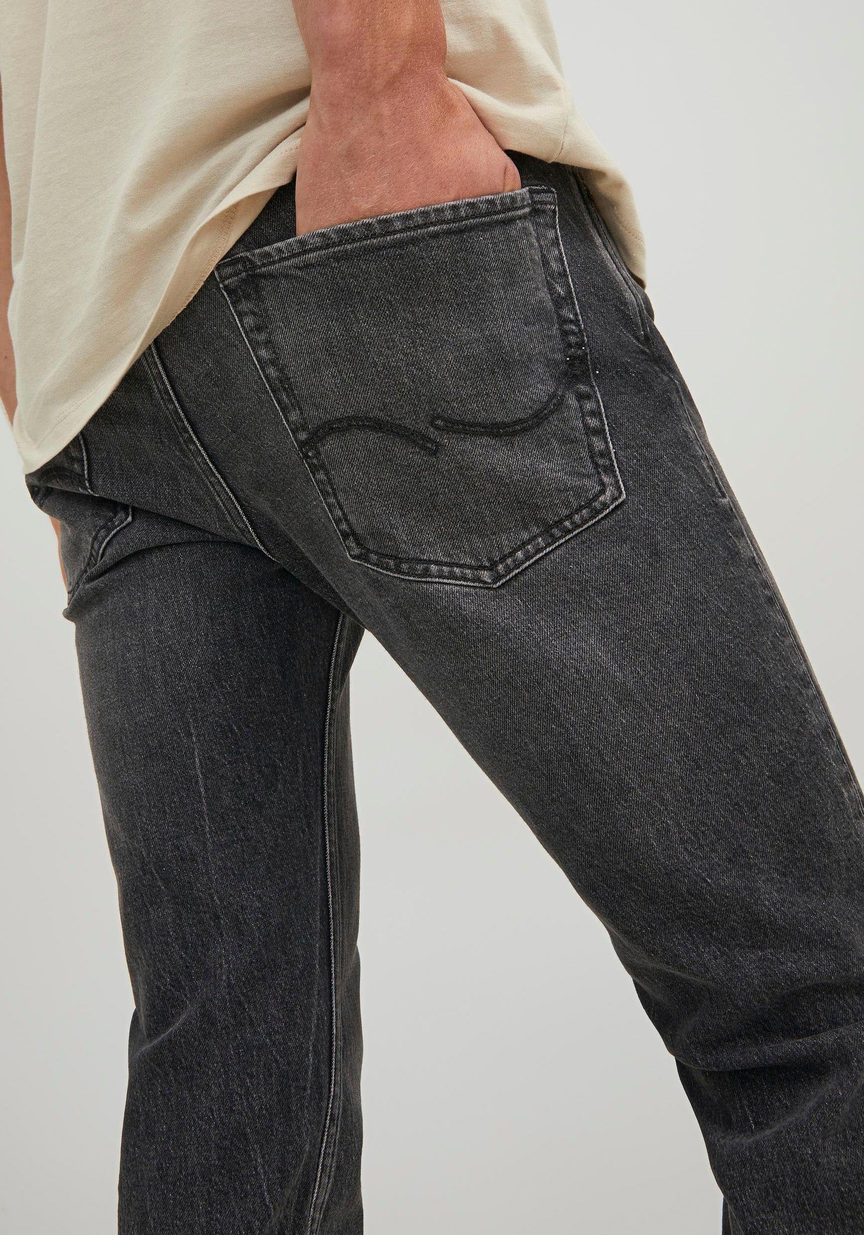 Jack & Jones Slim-fit-Jeans TIM black ORIGINAL denim
