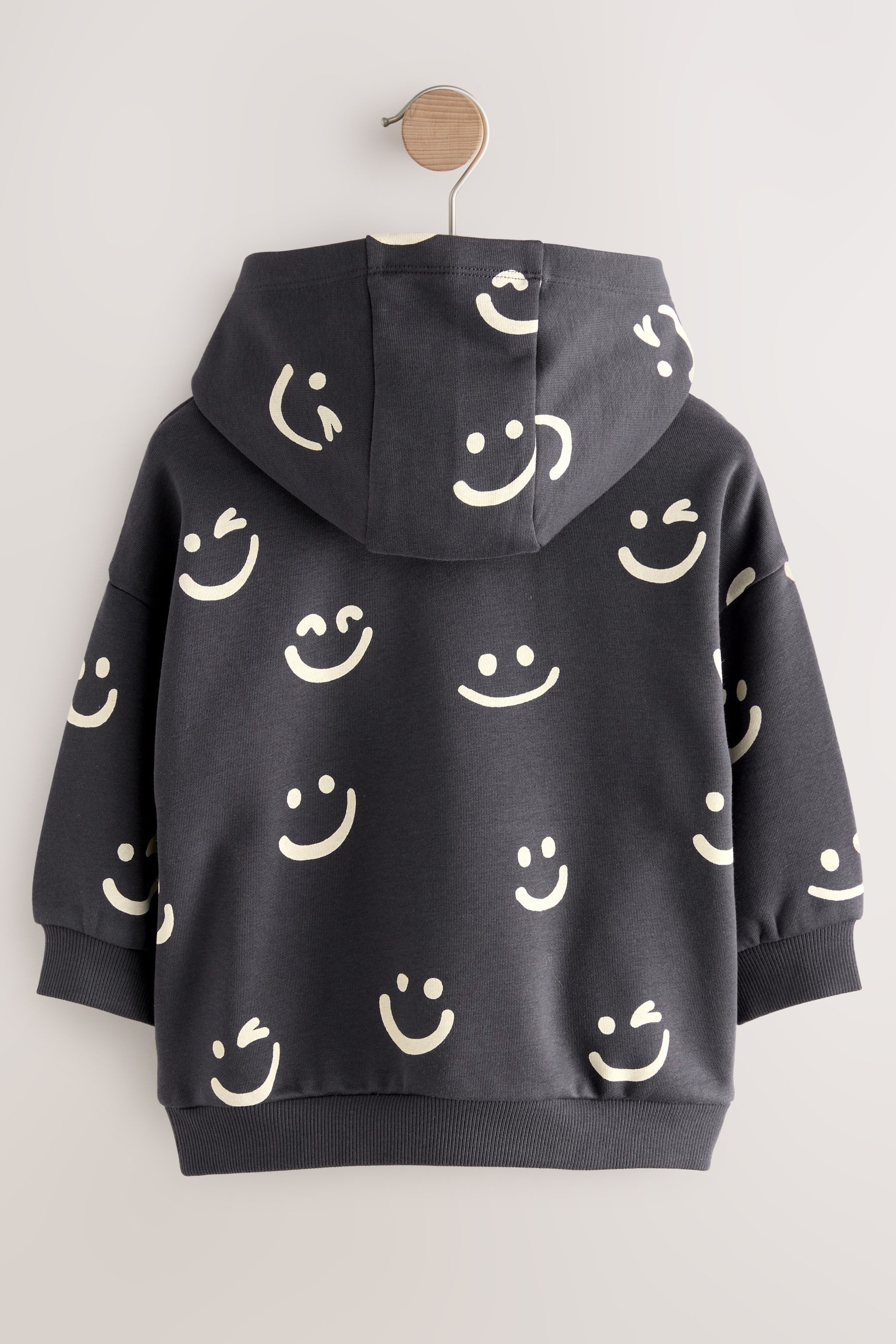 Next Kapuzenpullover Langarm-Hoodie mit Print (1-tlg) günstig online kaufen