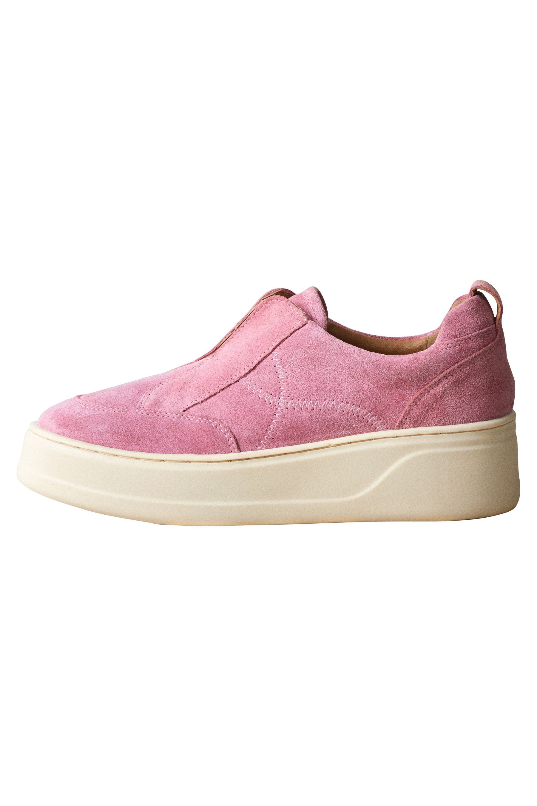 Next Signature Ledersneaker mit Plateau und Keilabsatz Sneaker (1-tlg) günstig online kaufen