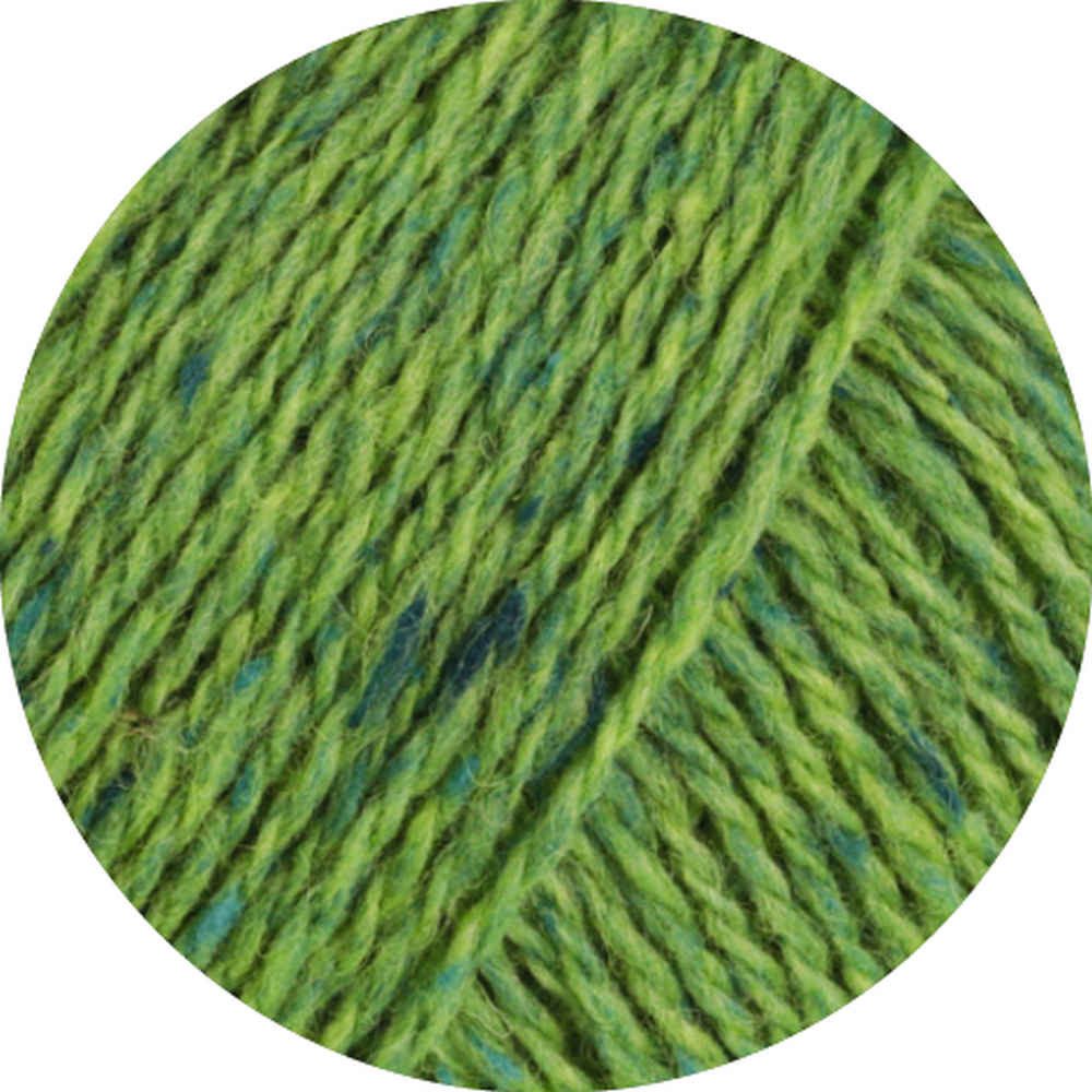 LANA GROSSA LANDLUST SOFT TWEED 180 Häkelwolle, 180 m, Klassisch verzwirntes Tweedgarn aus Schurwolle mit mehrfarbigen Noppen