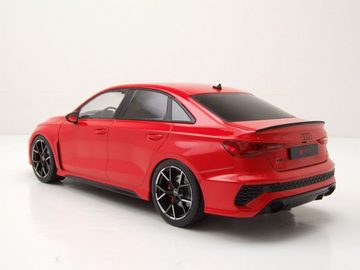 MCG Modellauto Audi RS3 Limousine 2022 rot Modellauto 1:18 MCG, Maßstab 1:18