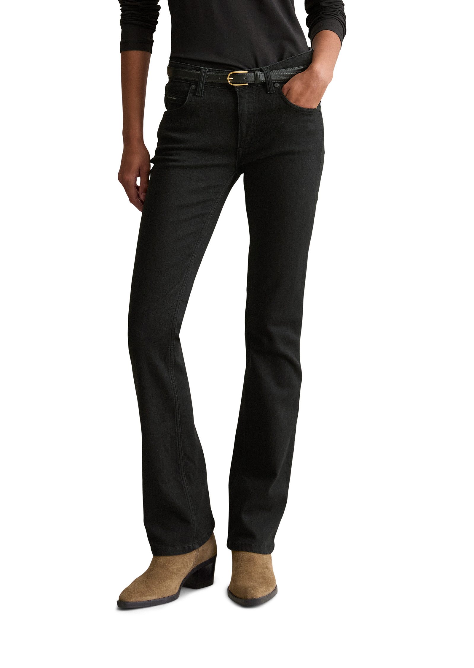 Marc O'Polo DENIM Bootcut-Jeans aus superstretchigem günstig online kaufen