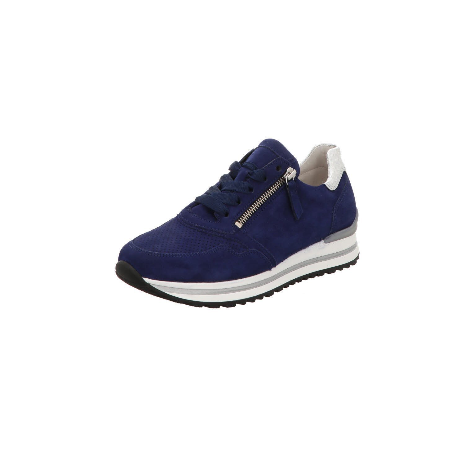 Blau Gabor Sneaker (oceano/silber)